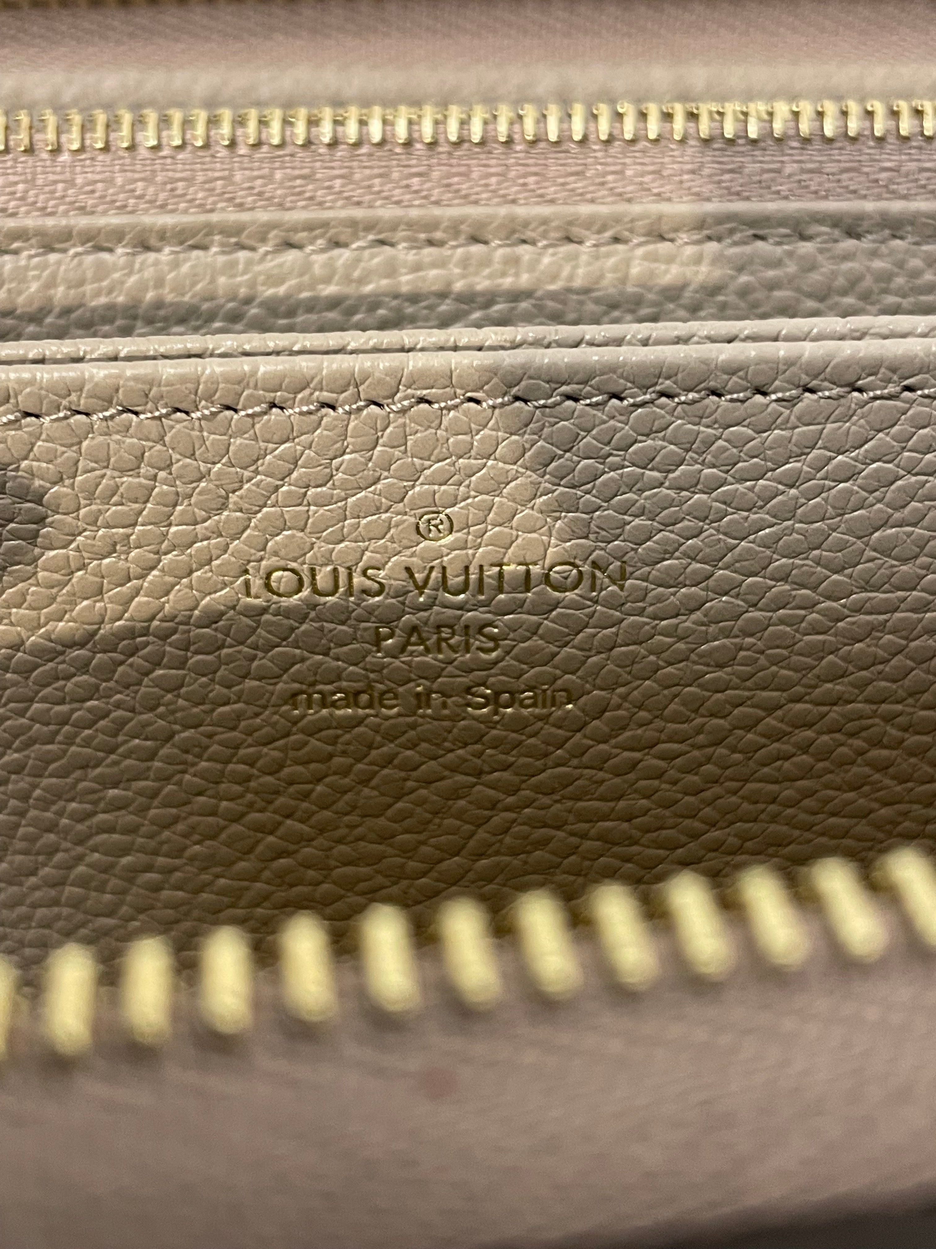 LOUIS VUITTON/Long Wallet/Monogram/Leather/BEG/L's/Empreinte Bicolor Tourterelle view 5