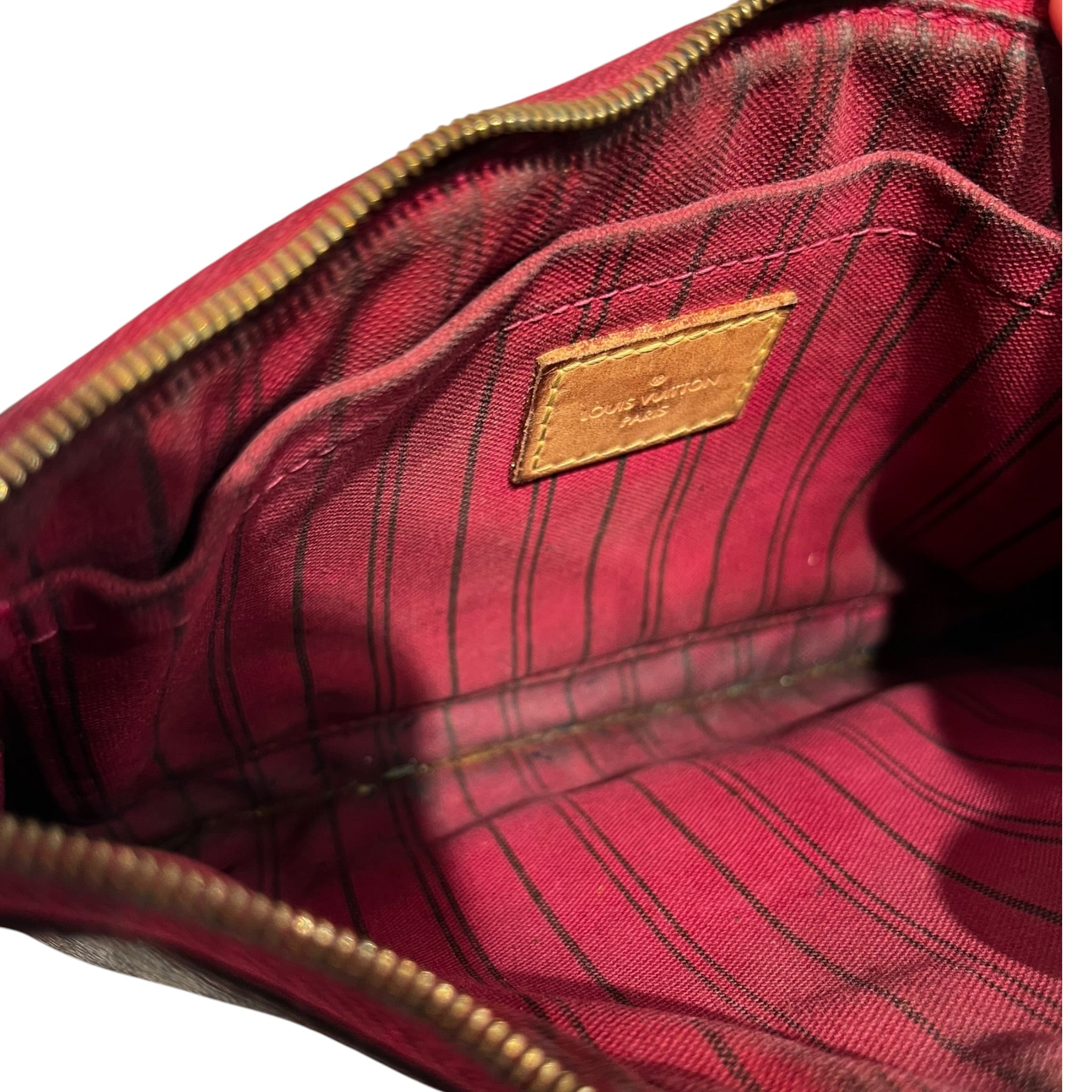 LOUIS VUITTON/Accessories/Monogram/Leather/BRW/L's/ view 5