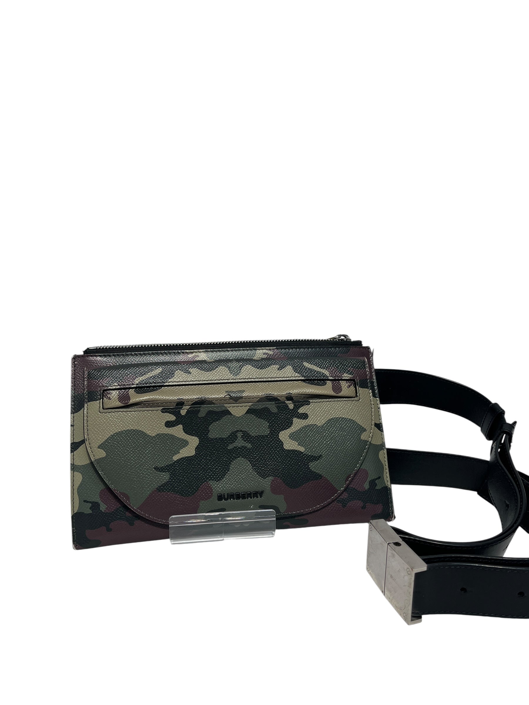 BURBERRY/Fanny Pack/Camouflage/Leather/GRN/MDTITSIC70CHI view 1