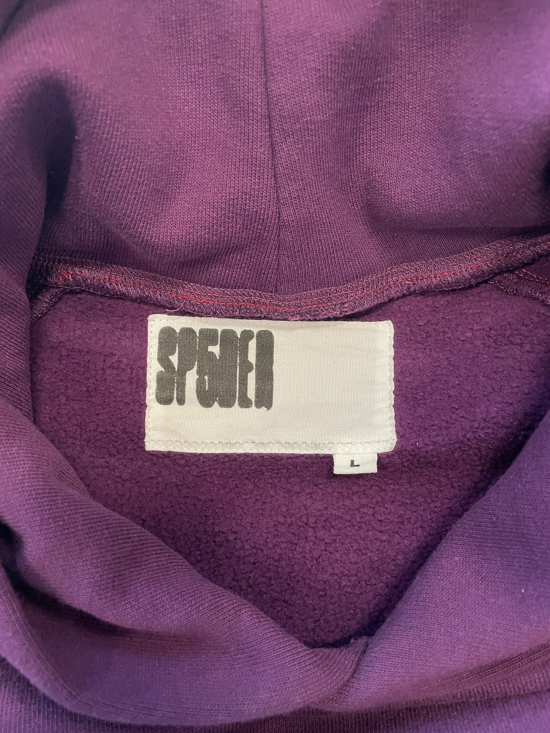 Sp5der/Hoodie/L/Graphic/Cotton/PPL/COMPLETE COLLISIONS view 2