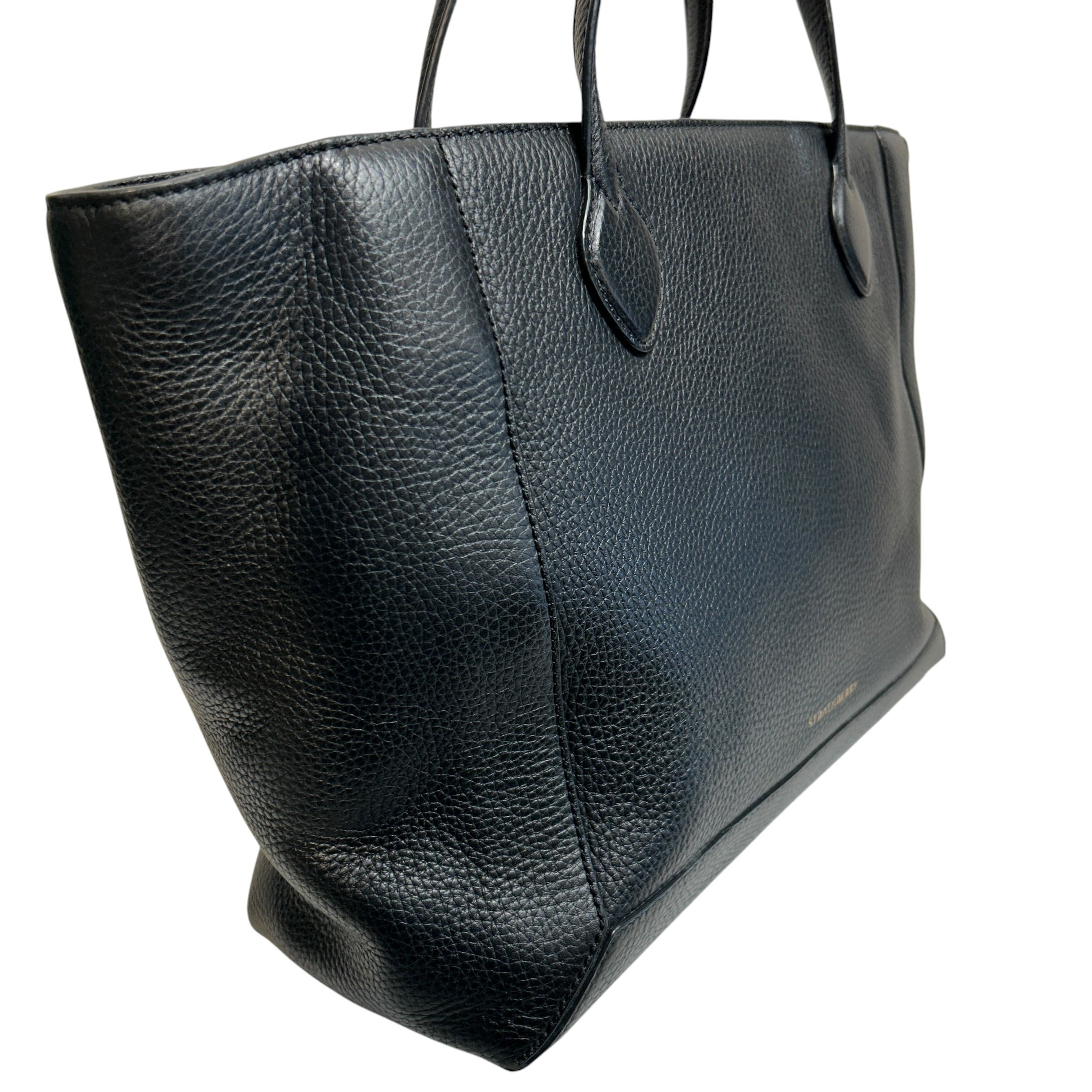 STRATHBERRY/Tote Bag/Leather/BLK/Leather Tote Bag view 6
