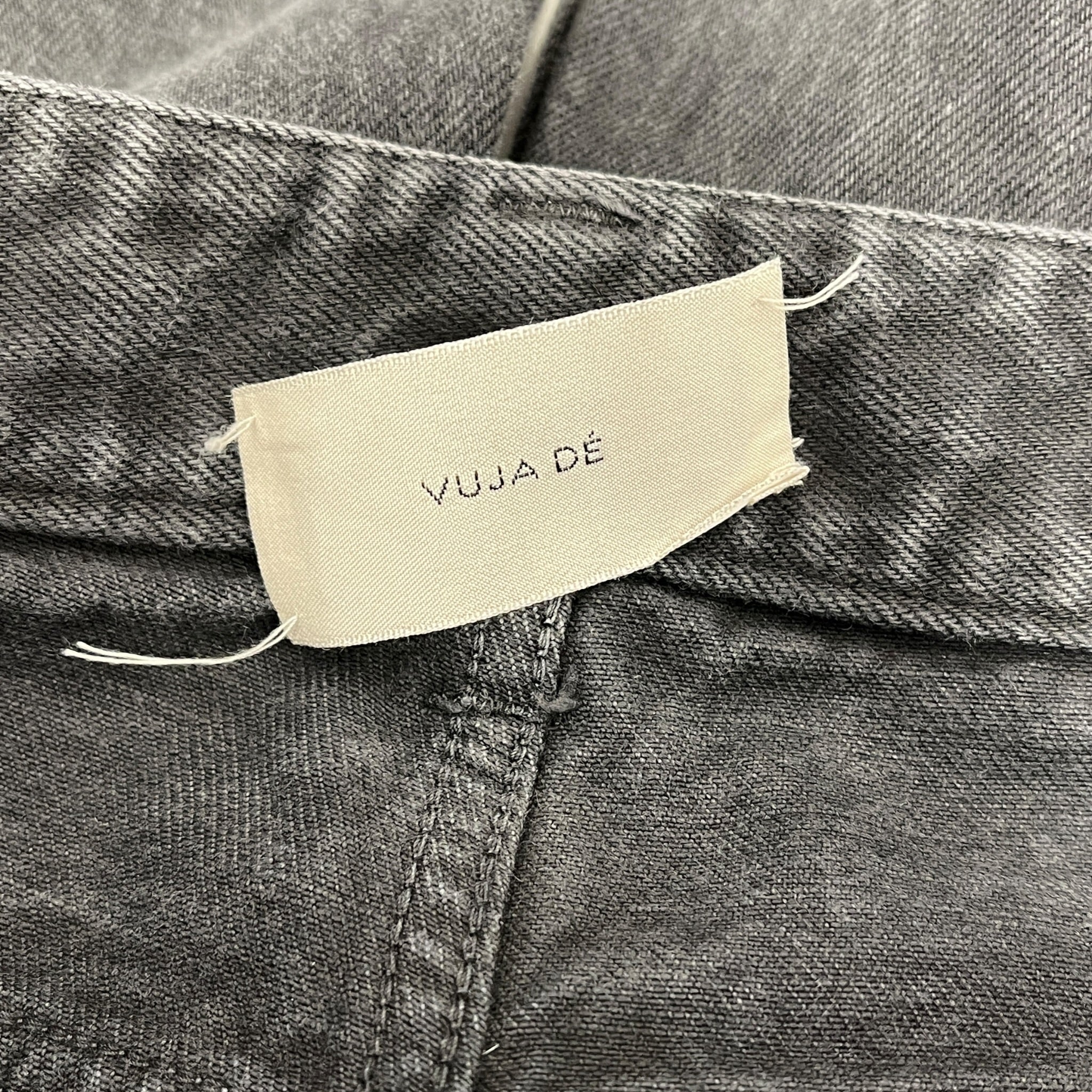 VUJA DE/Cargo Pants/S/Cotton/BLK/distressed view 3