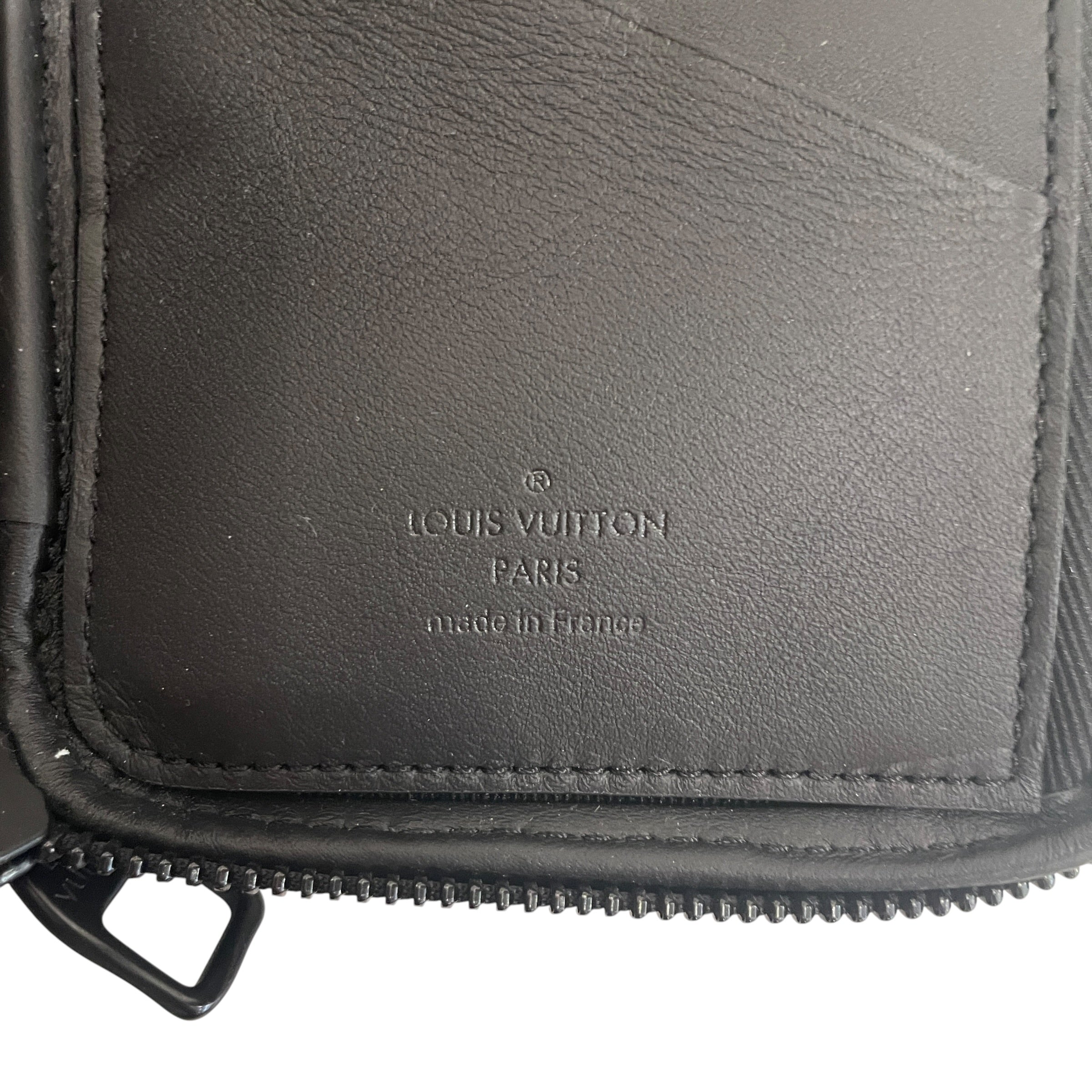 LOUIS VUITTON/Cross Body Bag/Graphic/Leather/BRW/NIGO DOUBLE PHONE POUCH view 6