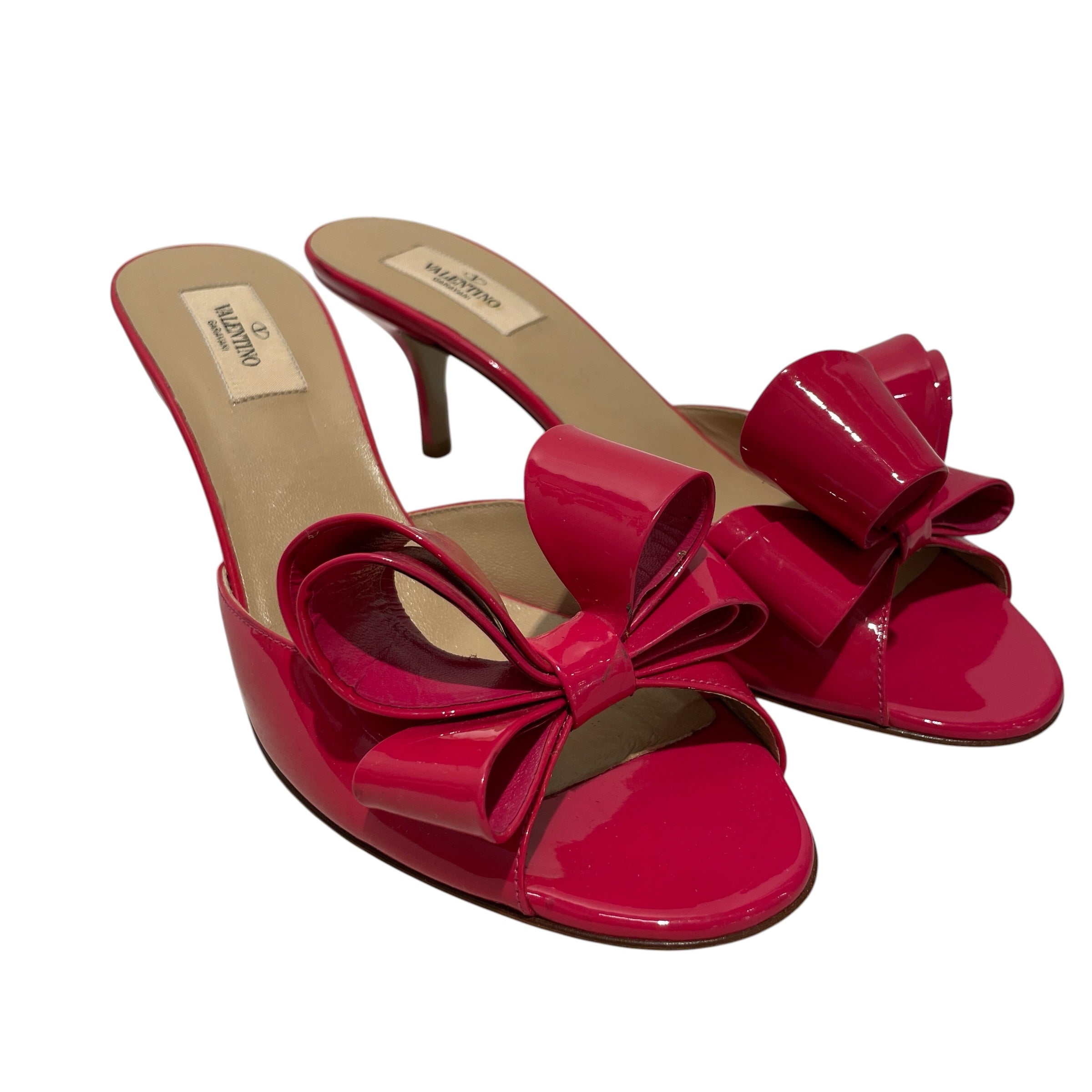 VALENTINO/Heels/EU 40/Acrylic/PNK/BOW view 1