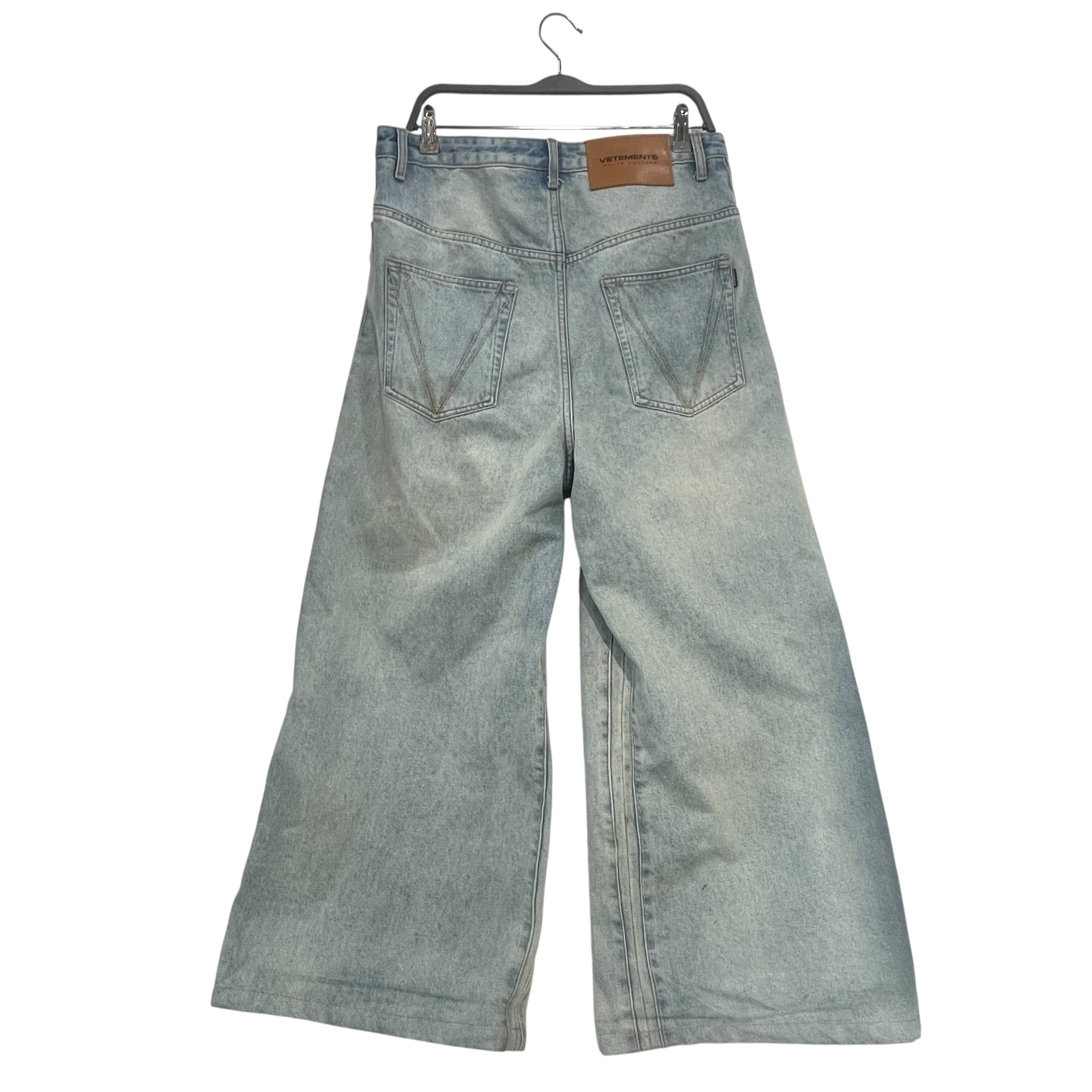 VETEMENTS/Pants/Denim/BLU/ view 2