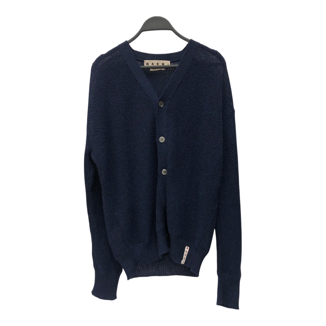 MARNI/Cardigan/50/Cotton/NVY/ view 1