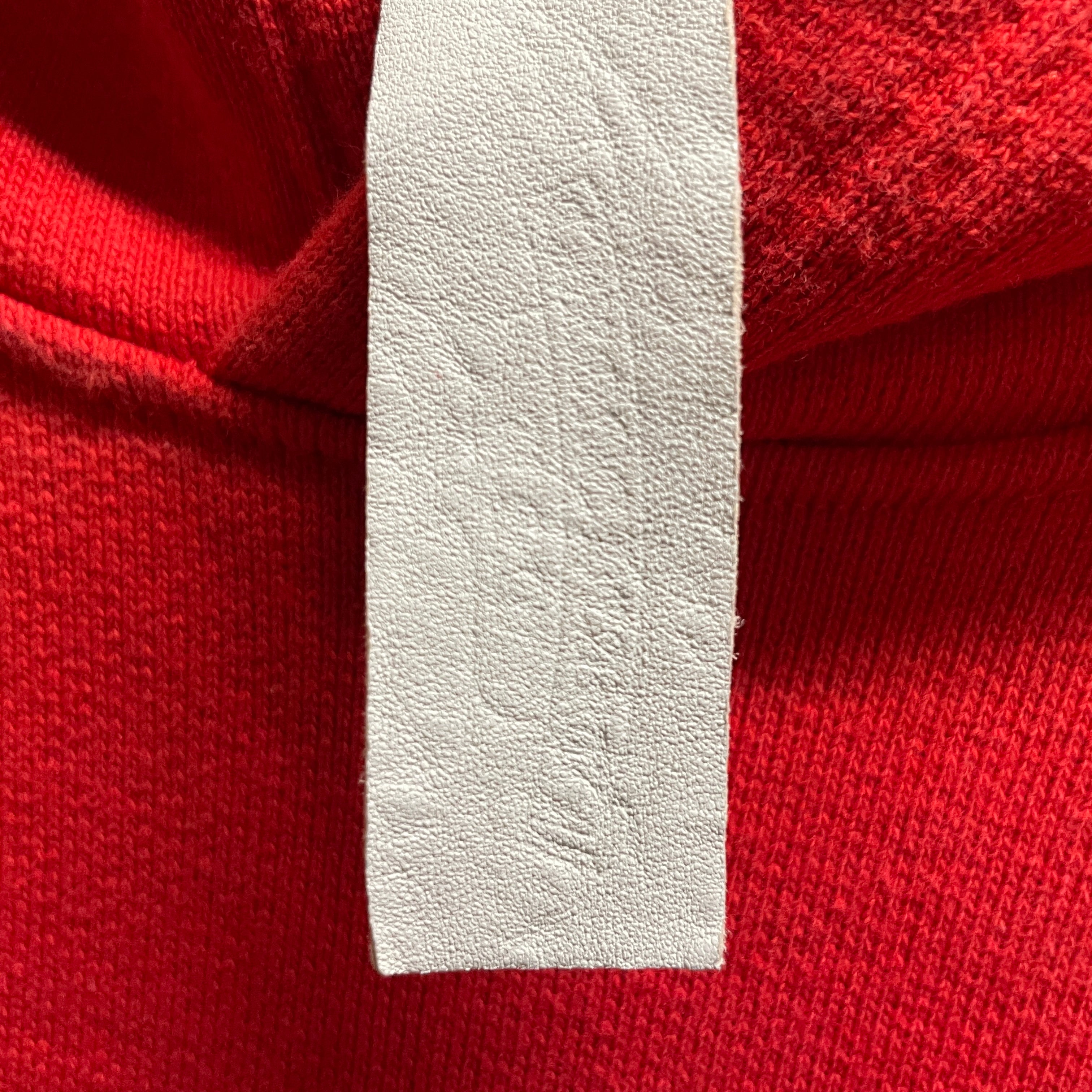 CHROME HEARTS/Hoodie/M/Cotton/RED/triple cross hollywood view 3