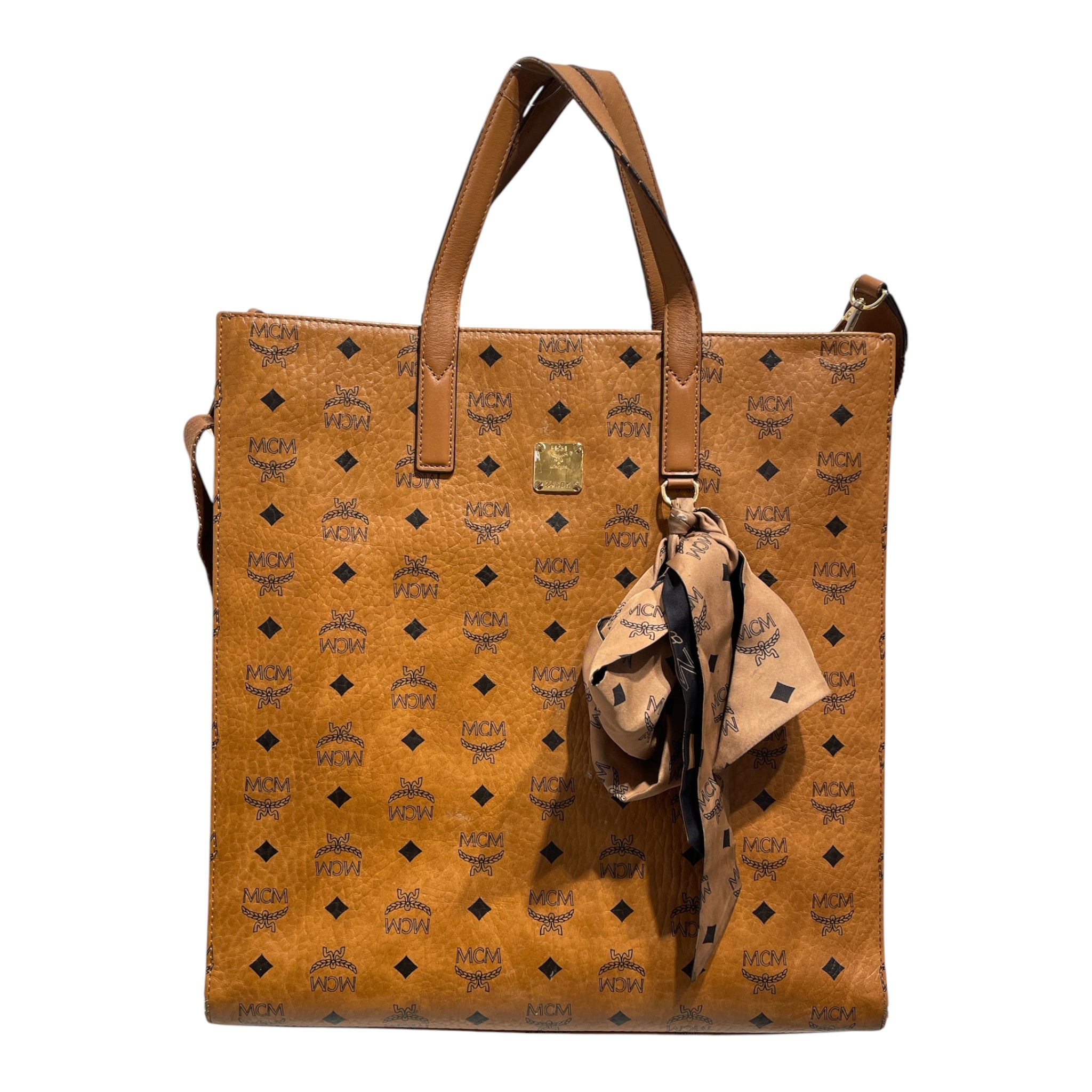 MCM/Tote Bag/Monogram/CML/Visetos Long Tote view 1
