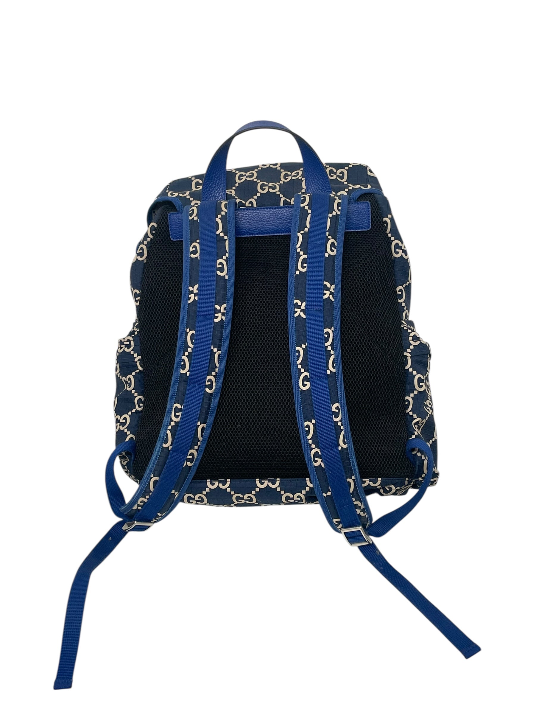 GUCCI/Backpack/Monogram/NVY/LARGE GG RIPSTOP view 3
