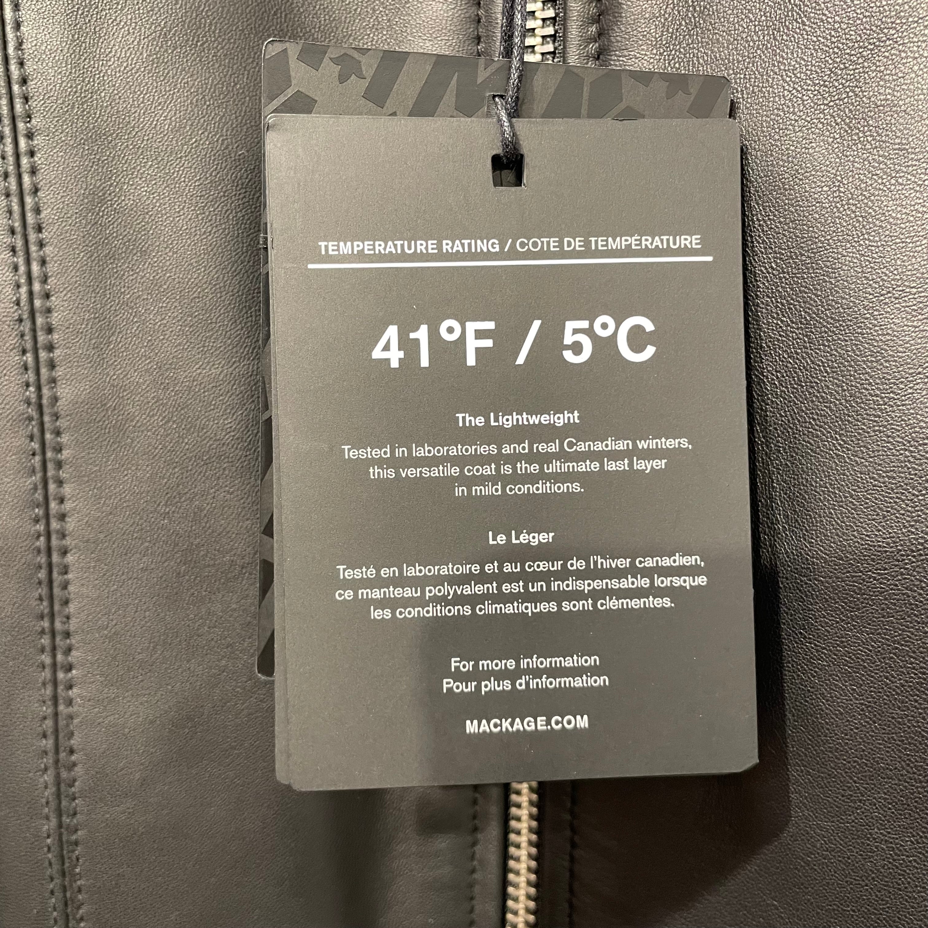 MACKAGE/Leather Jkt/XL/Leather/BLK/ view 4