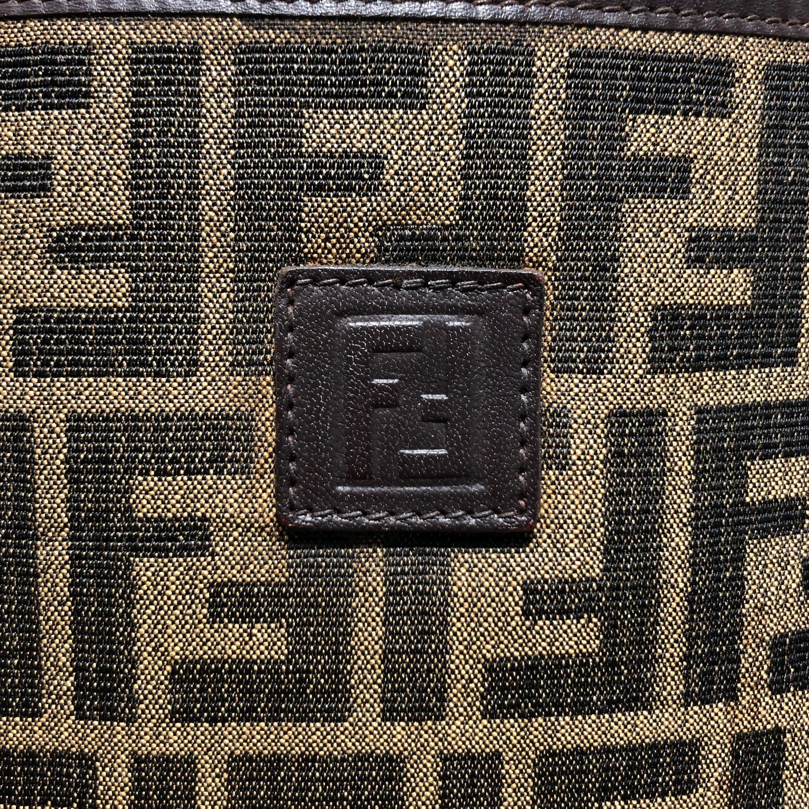 FENDI/Cross Body Bag/Monogram/BRW/SAS CANVAS MONOGRAM BAG view 3