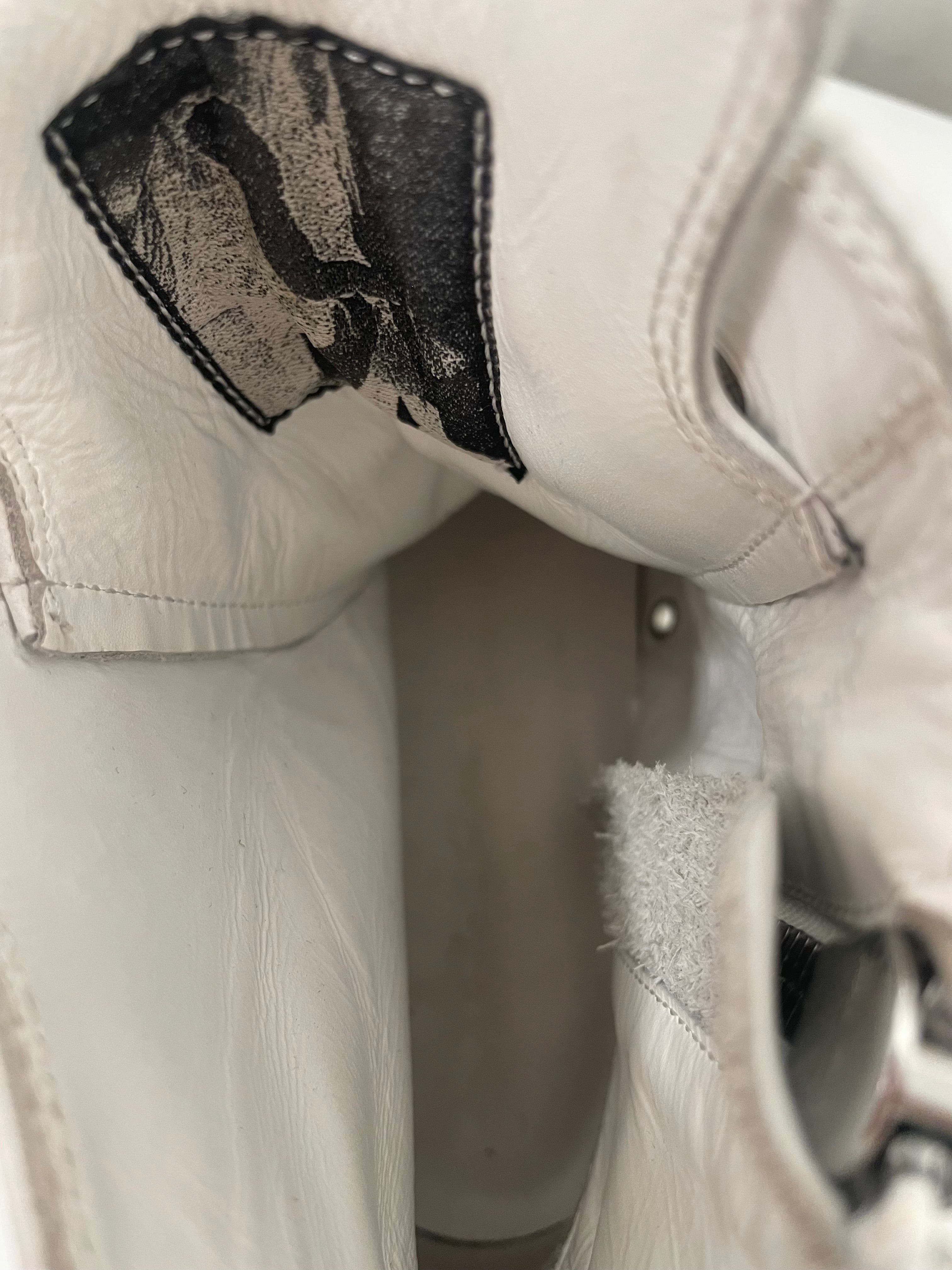 Rick Owens/Hi-Sneakers/EU 39/Leather/WHT/RAMONES view 5