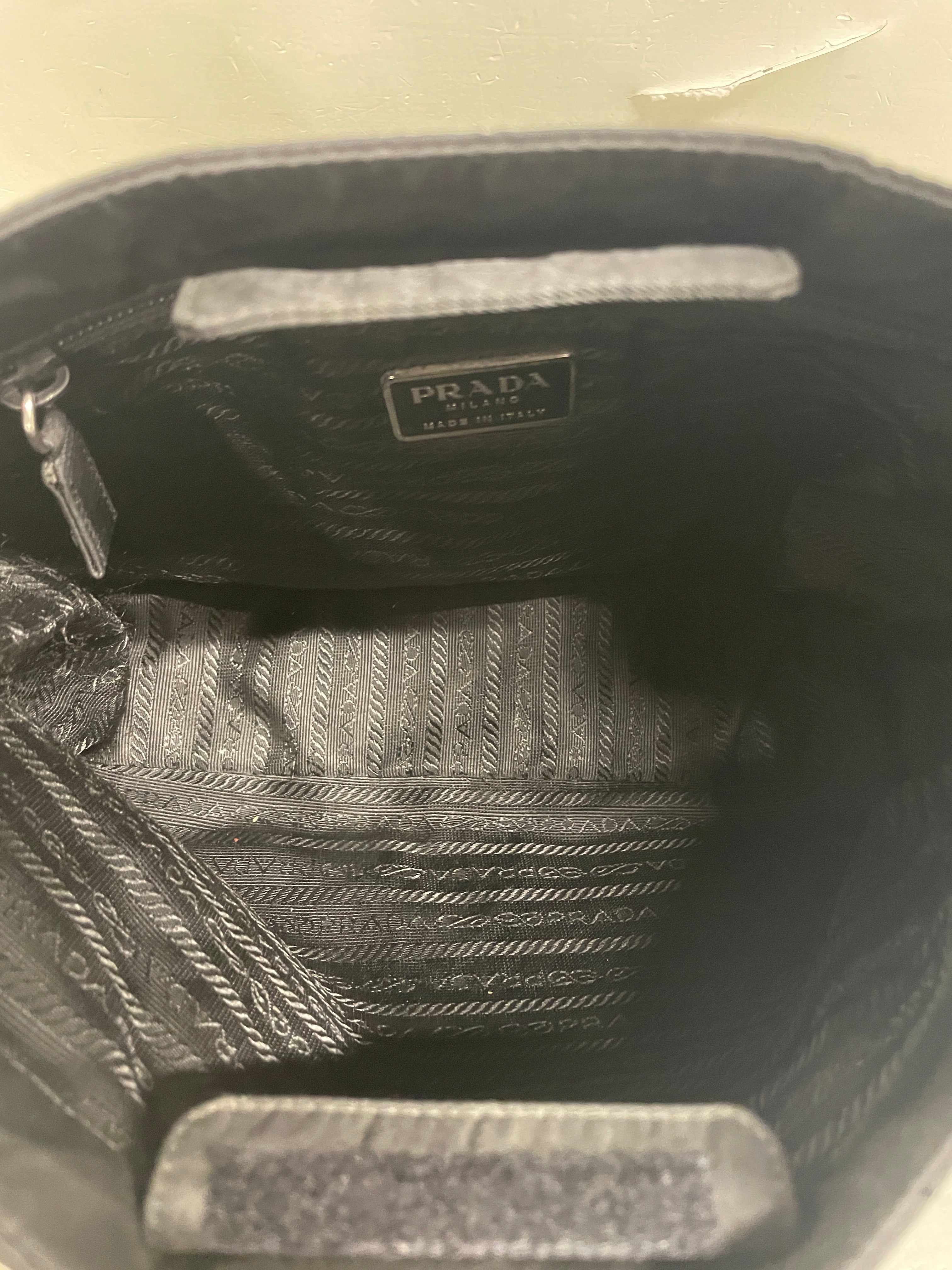PRADA/Hand Bag/Nylon/BLK/C7TXTQB view 4