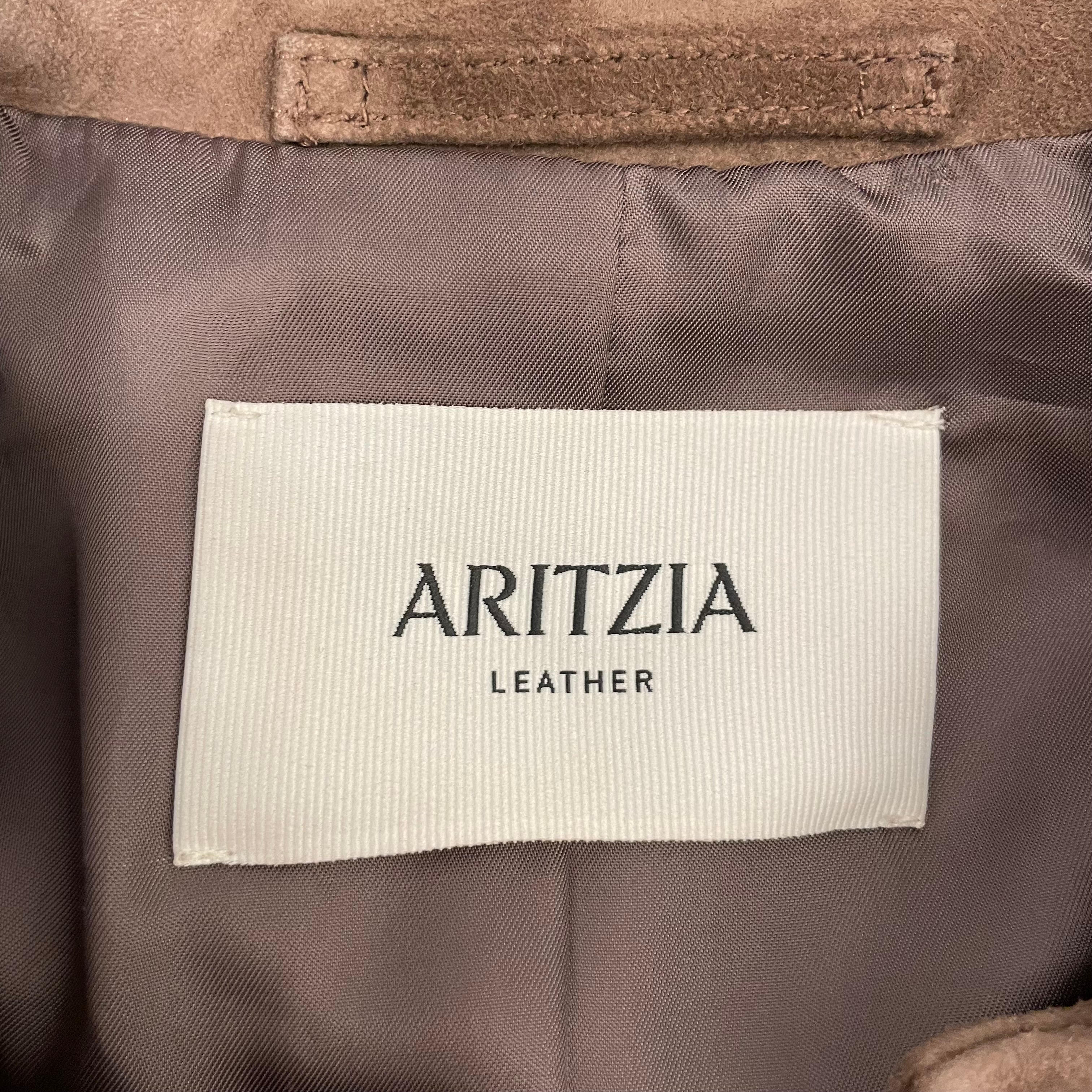 ARITZIA/Jacket/M/Suede/BRW/ARITZIA Suede Dark Chocolate view 3