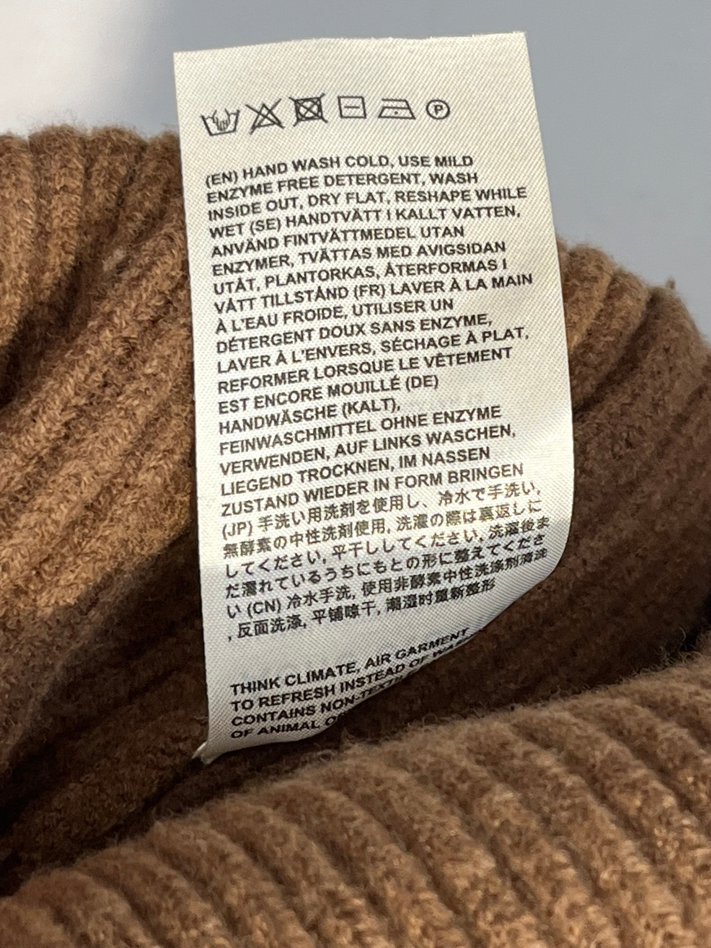 Acne Studios/Sweater/XS/Wool/CML/Pullover/A60086 wool sweater view 4