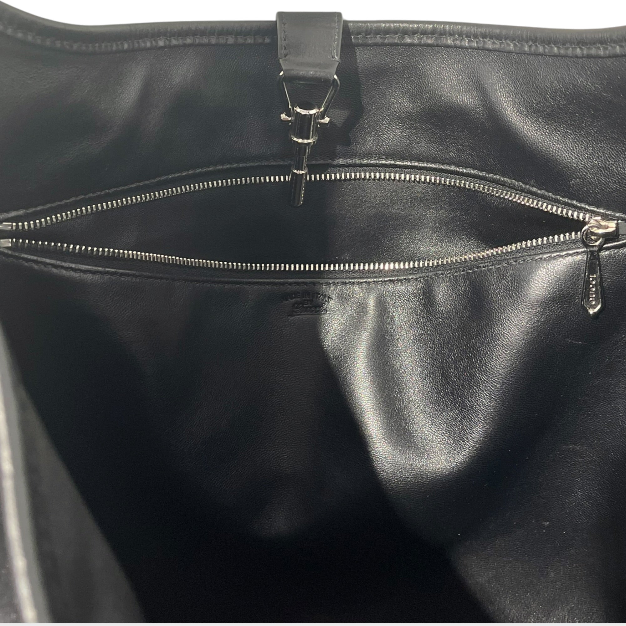 GUCCI/Bag/Leather/BLK/JACKIE 1961 SHOULDER BAG view 4