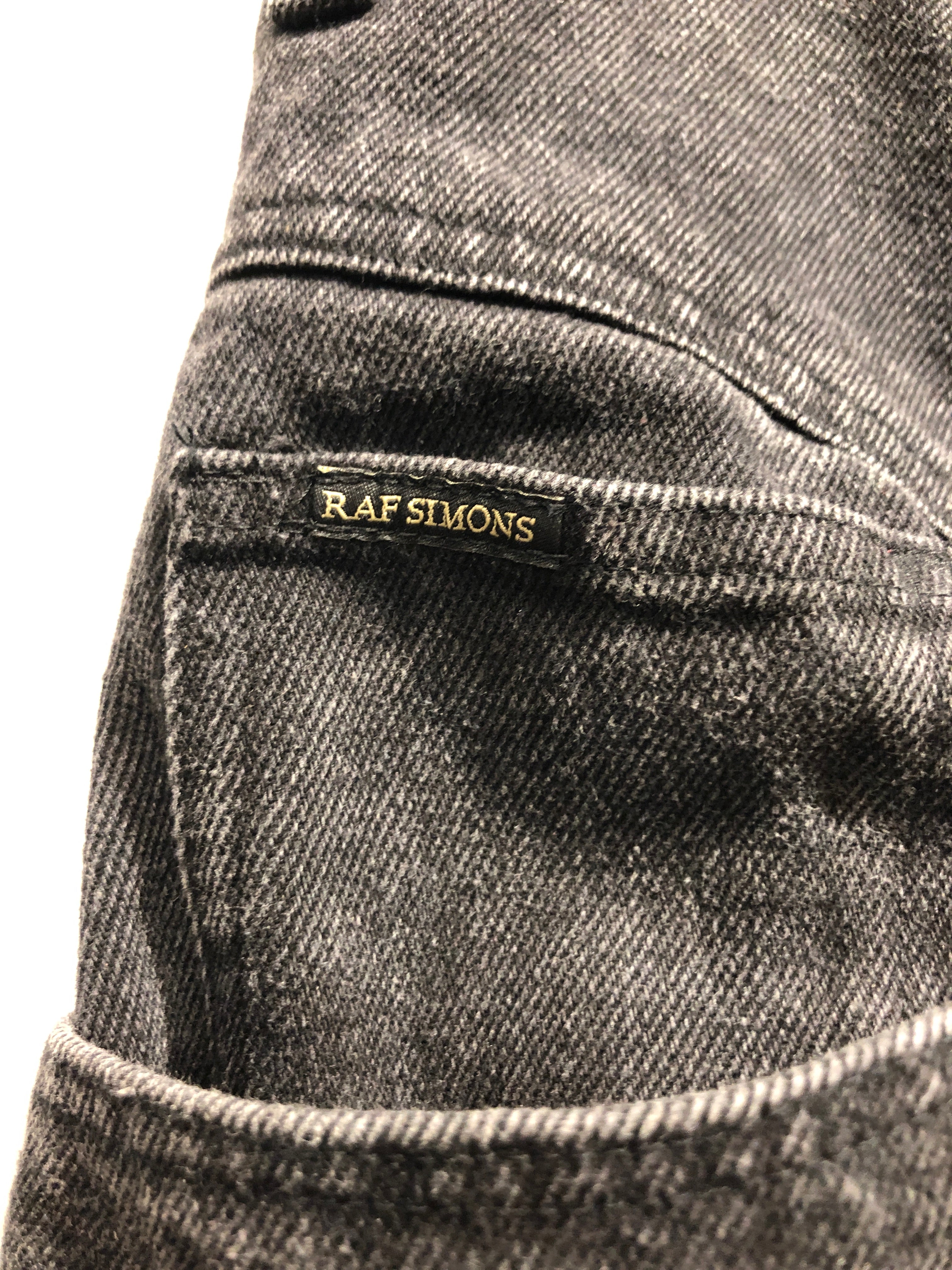 RAF SIMONS/Pants/36/Denim/GRY/Button Fly/ARCHIVE REDUX ELEPHANT PANT view 3