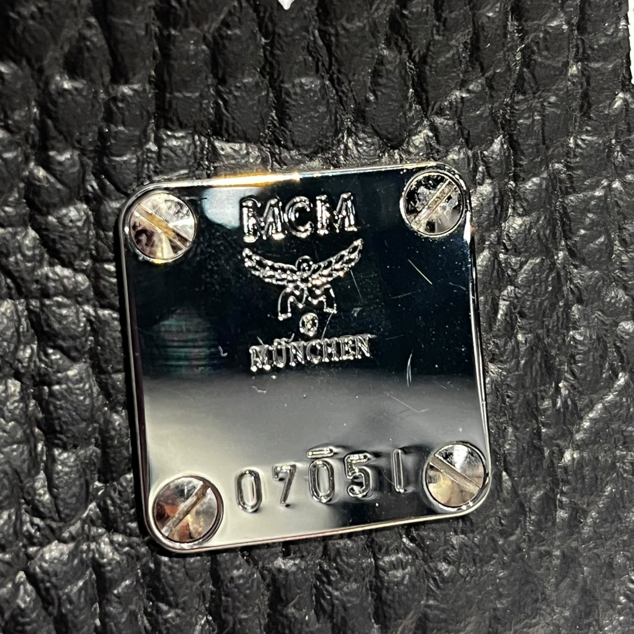 MCM/Fanny Pack/Monogram/BLK/07051 view 4