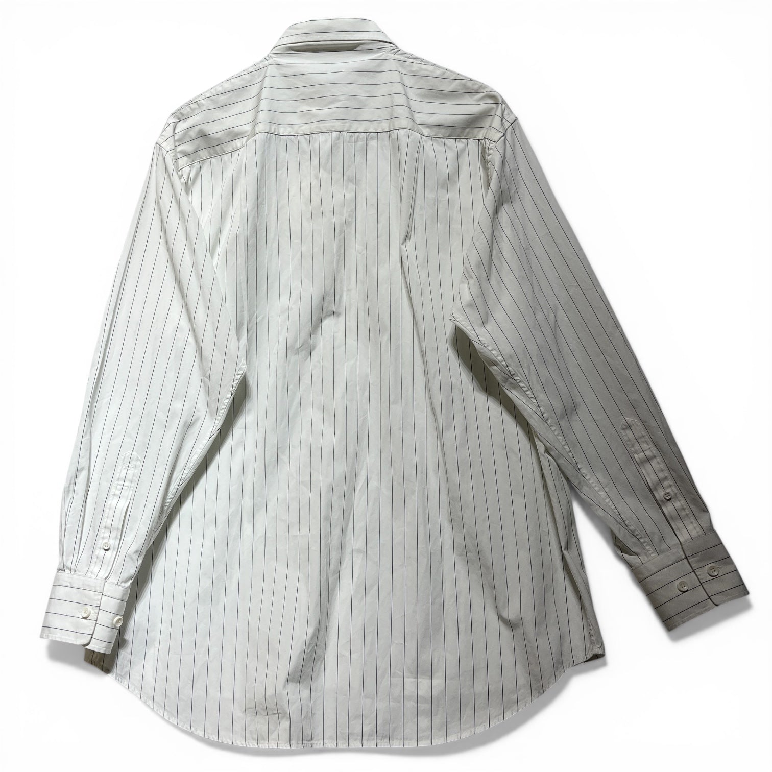 Phoebe Philo/LS Shirt/38/Cotton/WHT/Stripe/ view 3