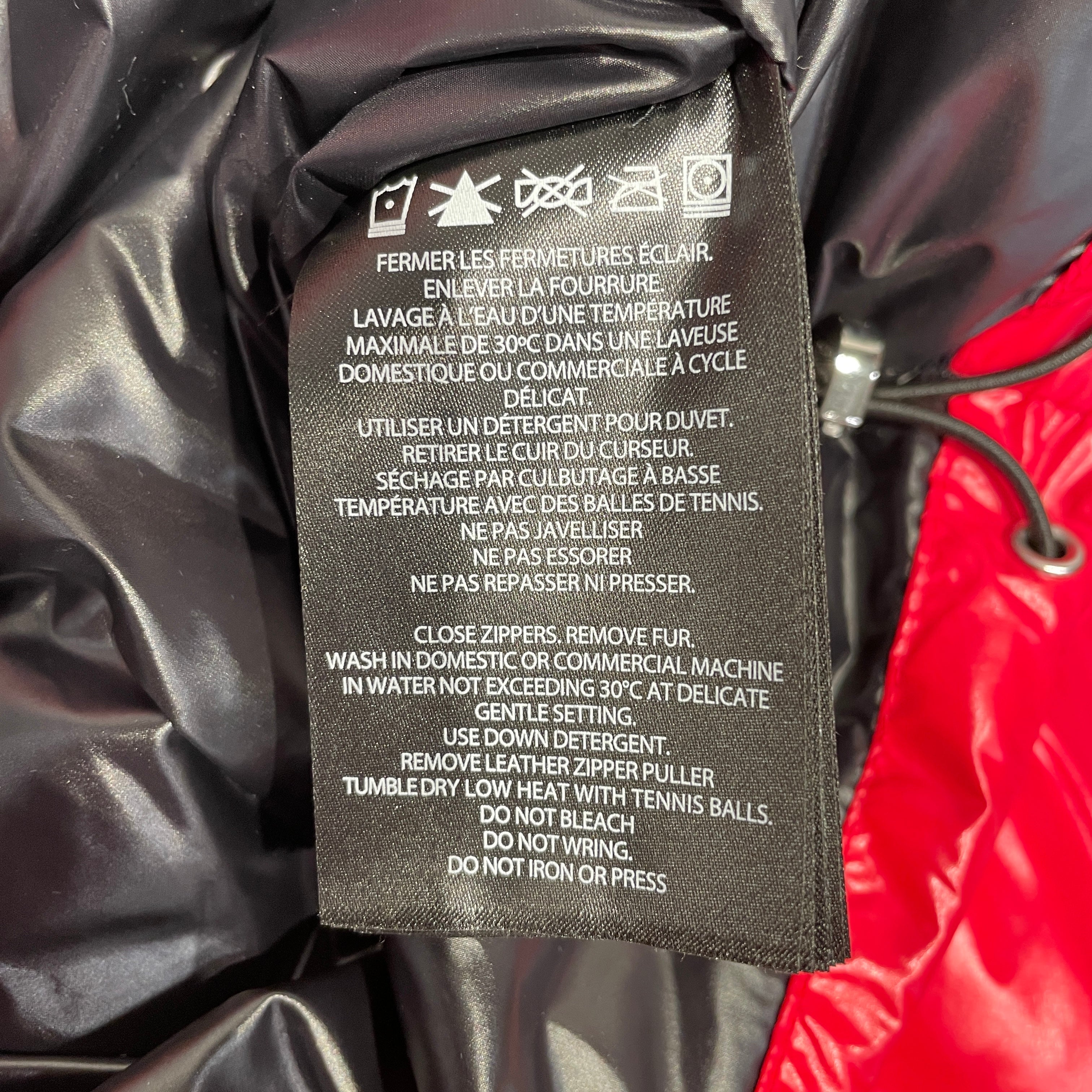 MACKAGE/Puffer Jkt/M/Nylon/RED/Red Kendrick Down Puffer view 4