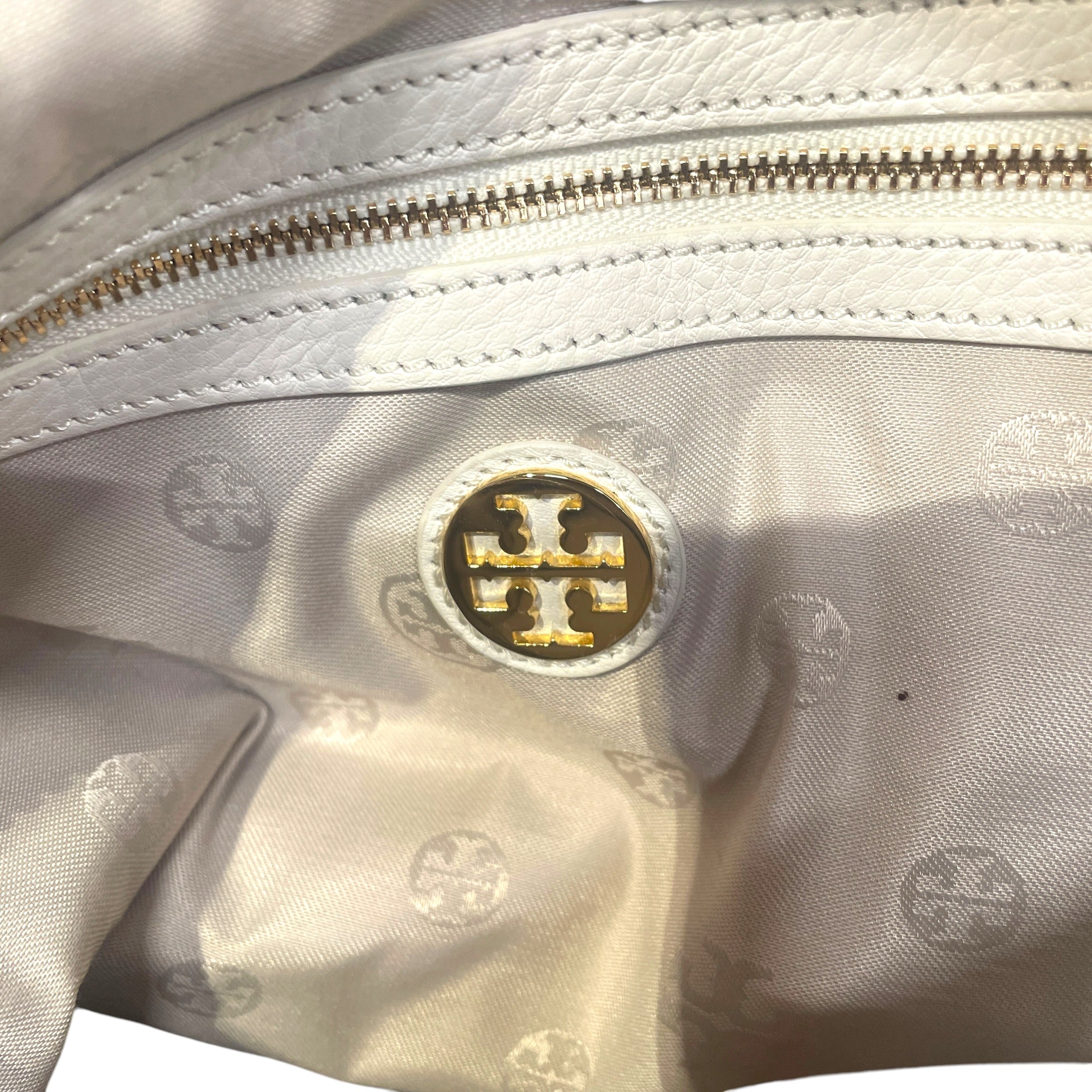 TORY BURCH/Hand Bag/Leather/WHT/Kipp Hobo view 4