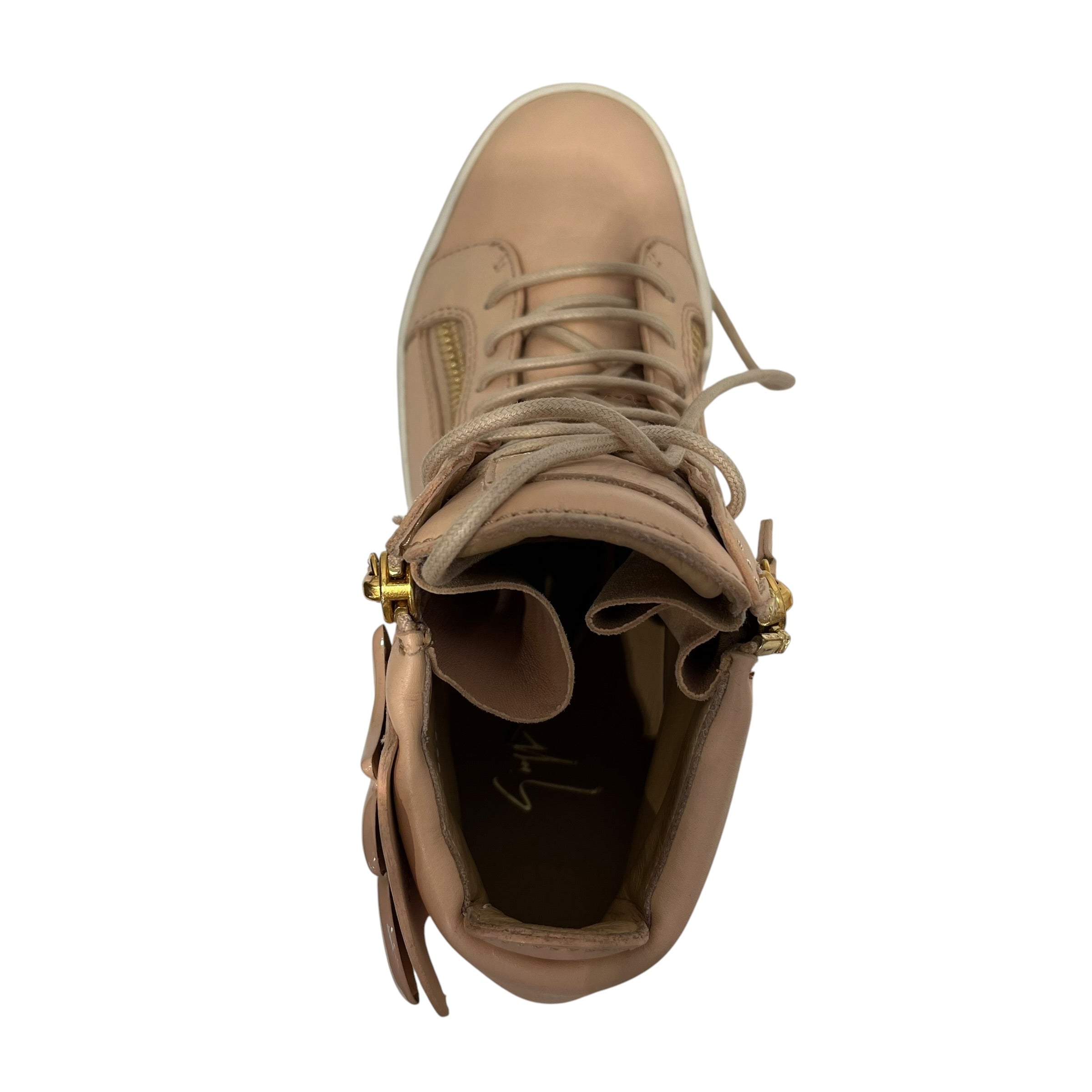 Giuseppe Zanotti/Hi-Sneakers/EU 39.5/Leather/PNK/ view 3