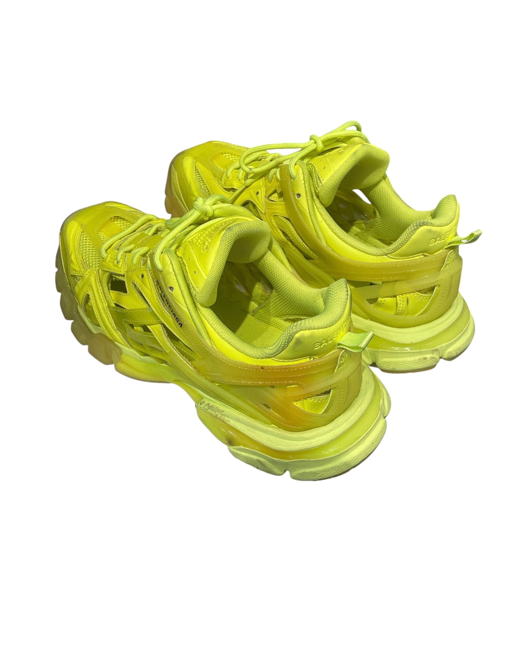 BALENCIAGA/Low-Sneakers/EU 43/Cotton/GRN/neon green track2 view 2
