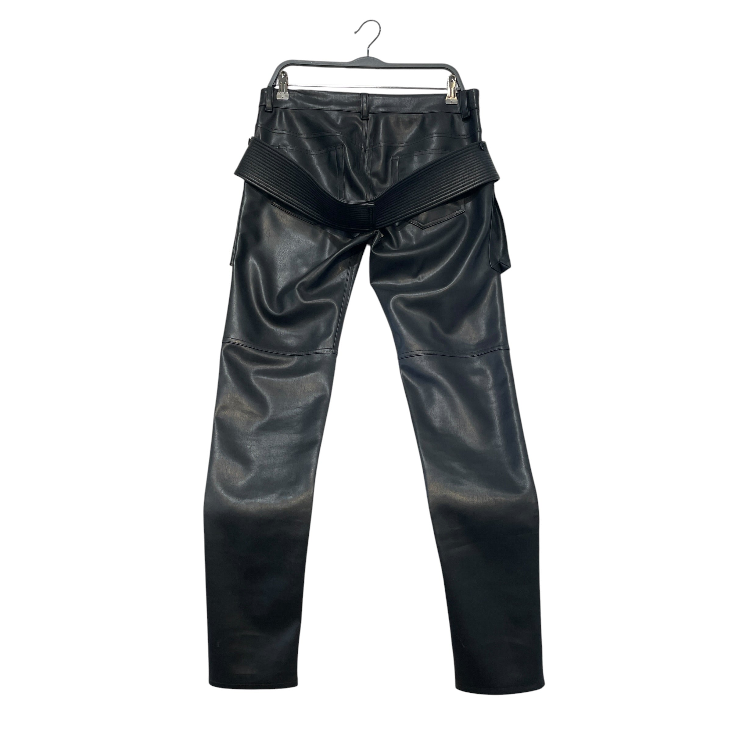 Rick Owens/Pants/29/Leather/BLK/Creach Cargo Skinny Demin view 2