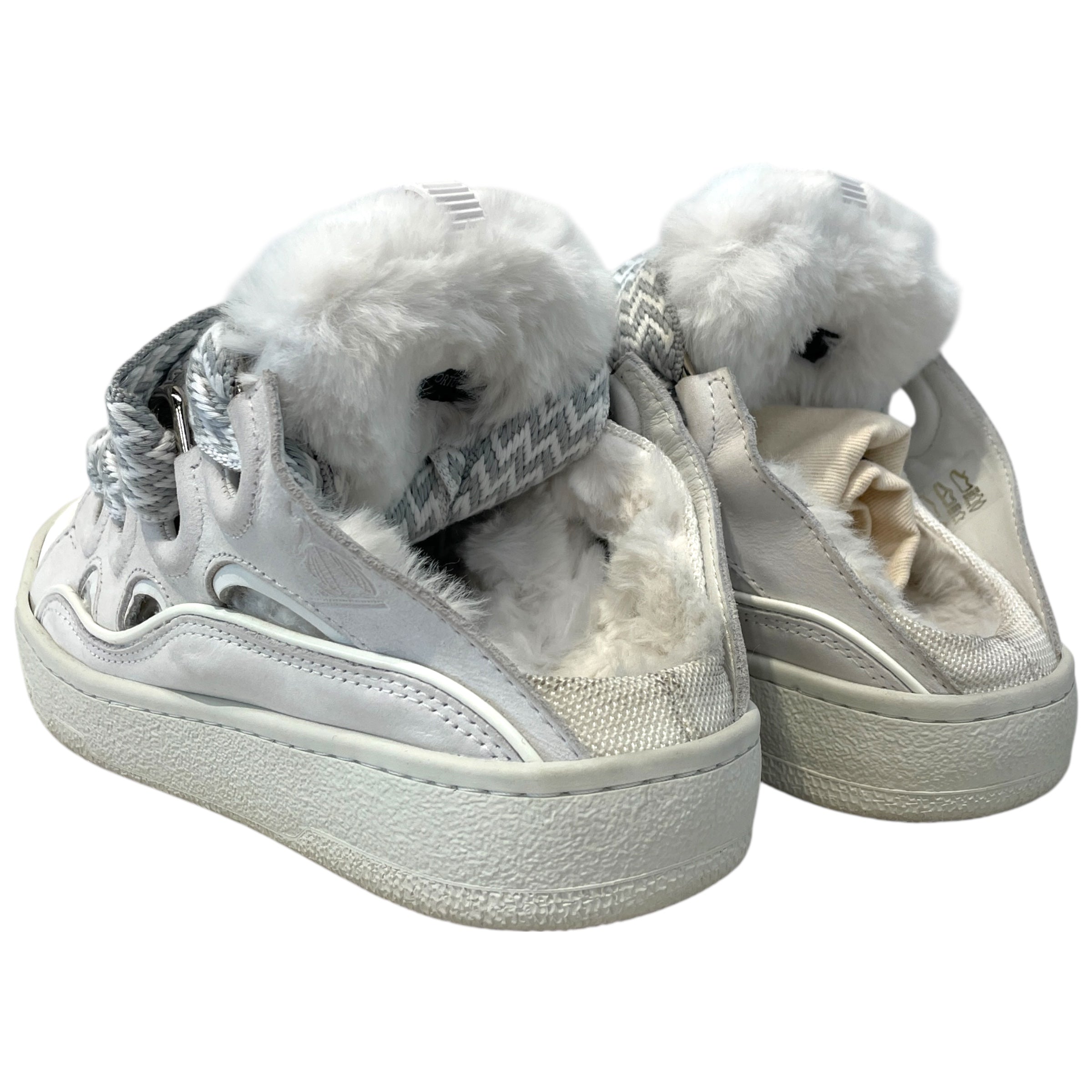 LANVIN/Low-Sneakers/EU 37/Leather/WHT/ view 2