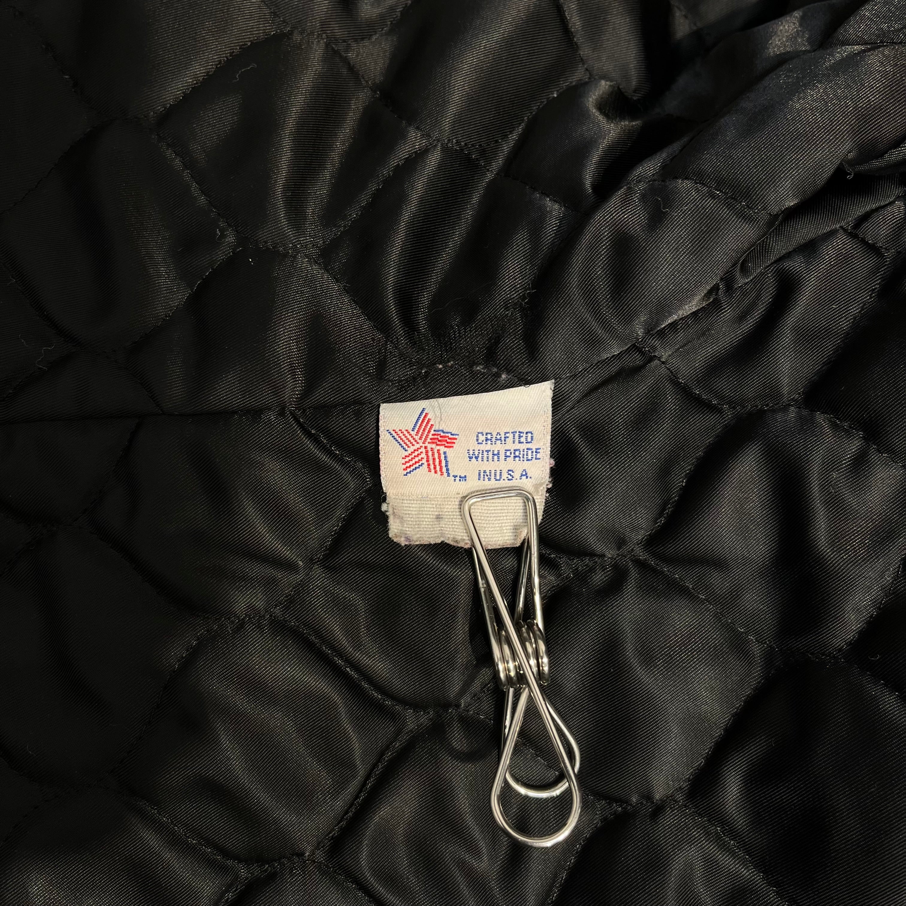 Schott/Leather Jkt/Leather/BLK/ROSEY view 4