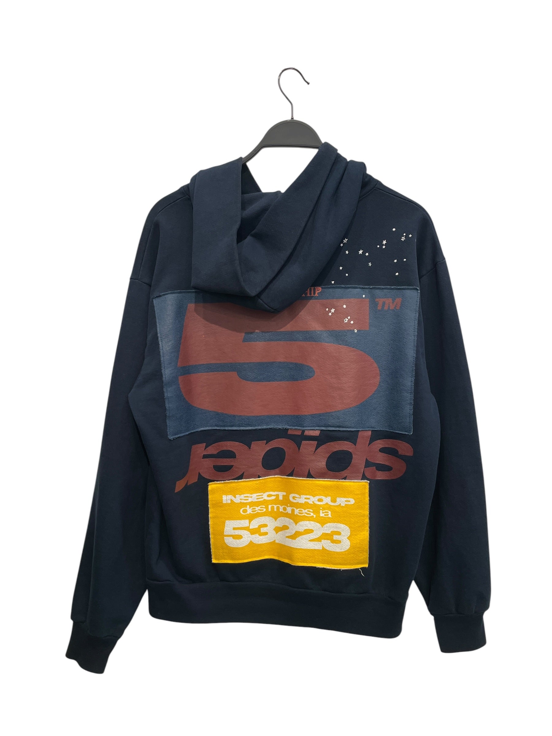 Sp5der/Hoodie/M/Cotton/NVY/INSECTGROUP view 2