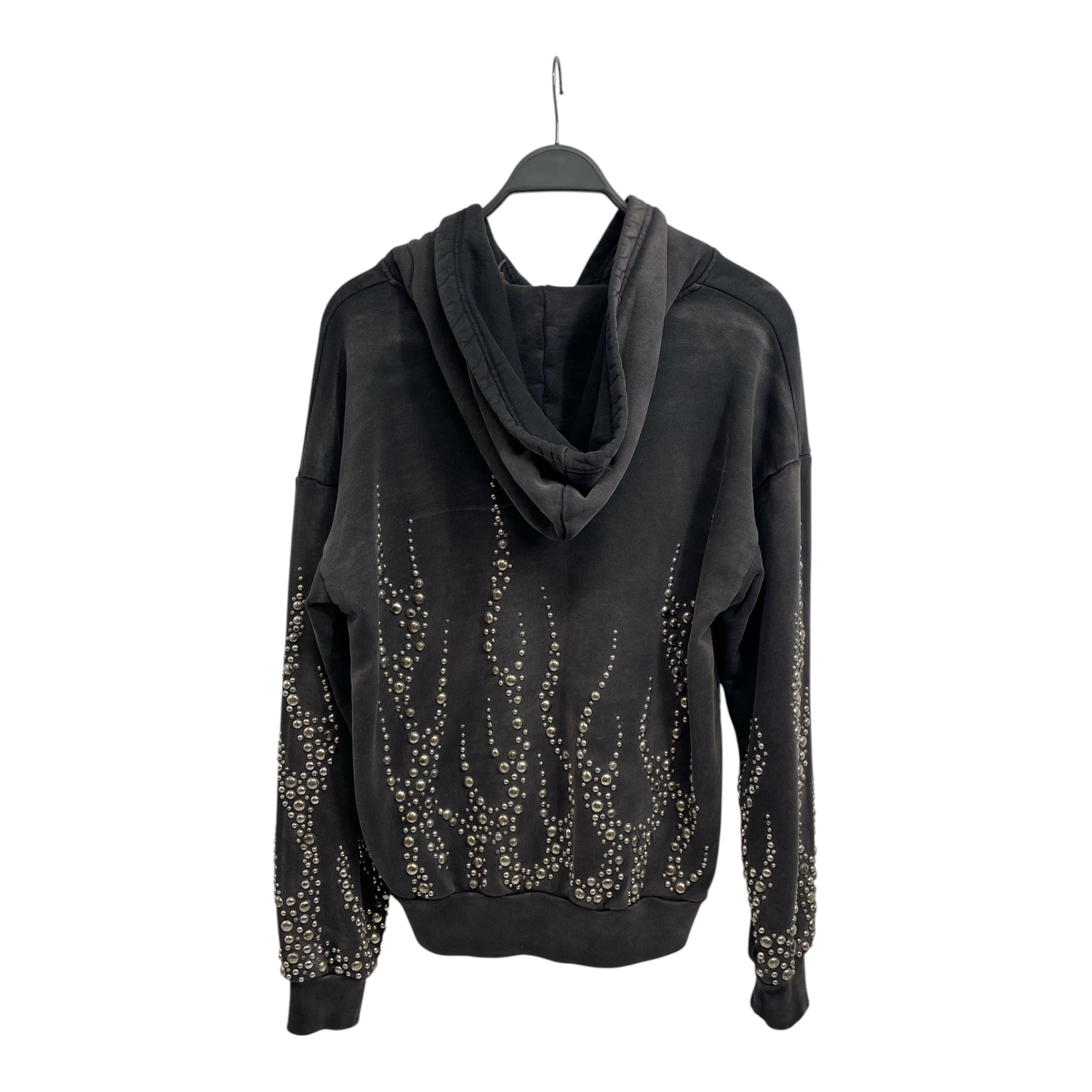 HELLSTAR/Hoodie/M/All Over Print/Cotton/GRY/METAL ACCENTS AOP view 2