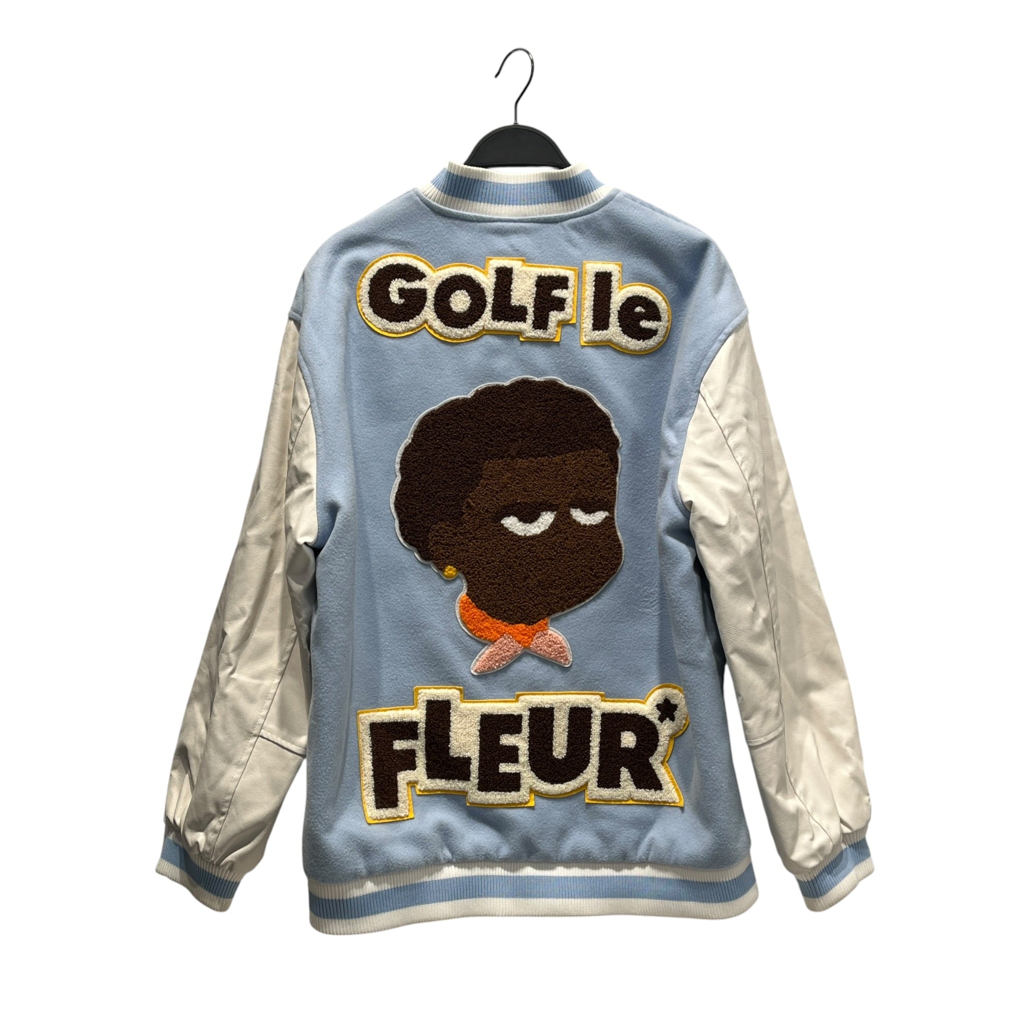 GOLF WANG/Souvenir Jkt/Cotton/BLU/CALL ME IF YOU GET LOST VARSIT view 2