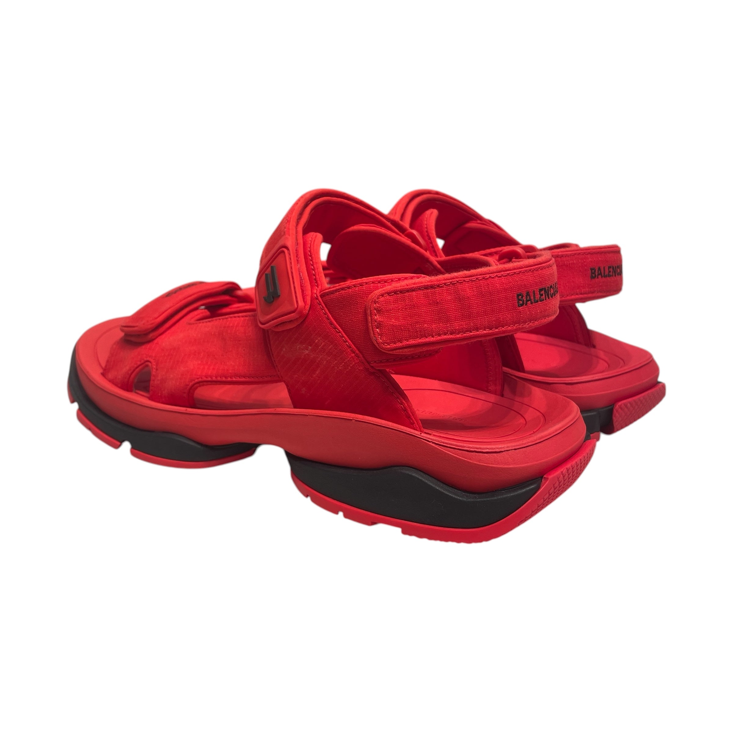 BALENCIAGA/Sandals/EU 46/RED/Tourist Sandal view 2