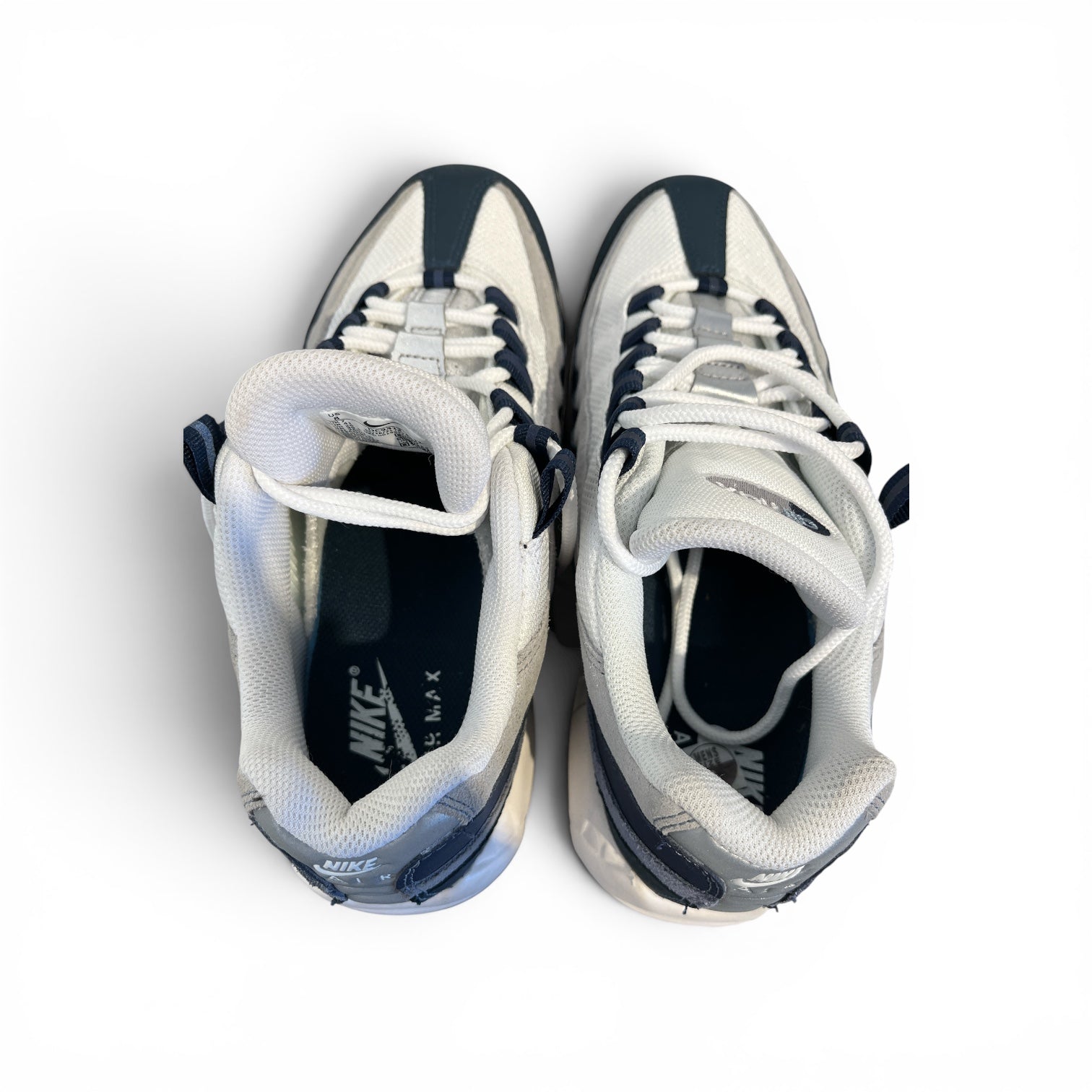 NIKE/Low-Sneakers/US 8/WHT/nvy/gry air max 95 view 3