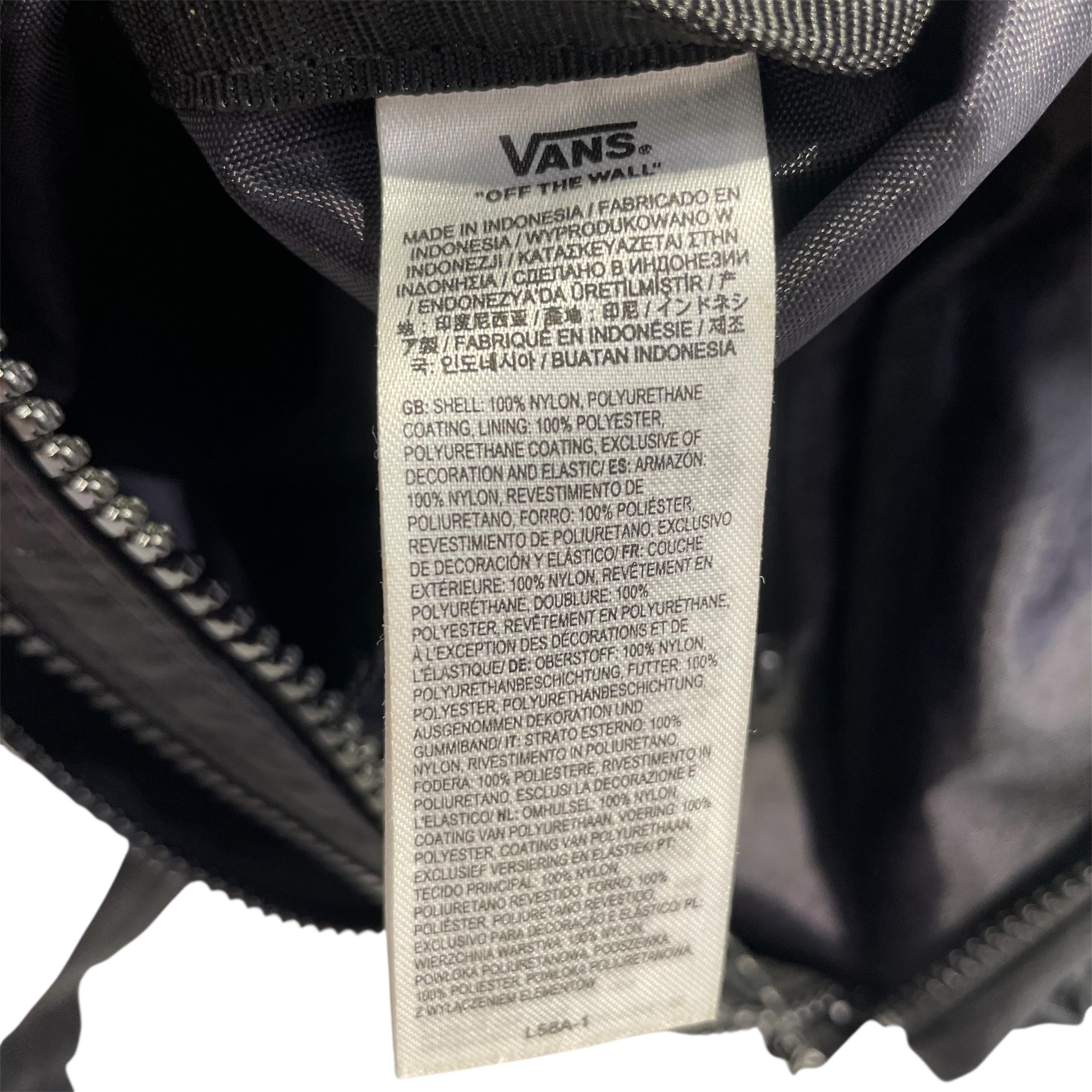 S.R. STUDIO. LA. CA/VANS/Fanny Pack/Nylon/BLK/ view 10