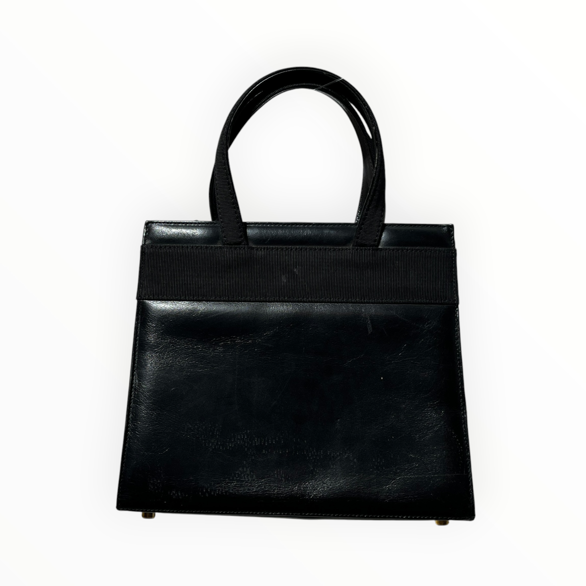 Salvatore Ferragamo/Hand Bag/Nylon/BLK/bow bag view 2