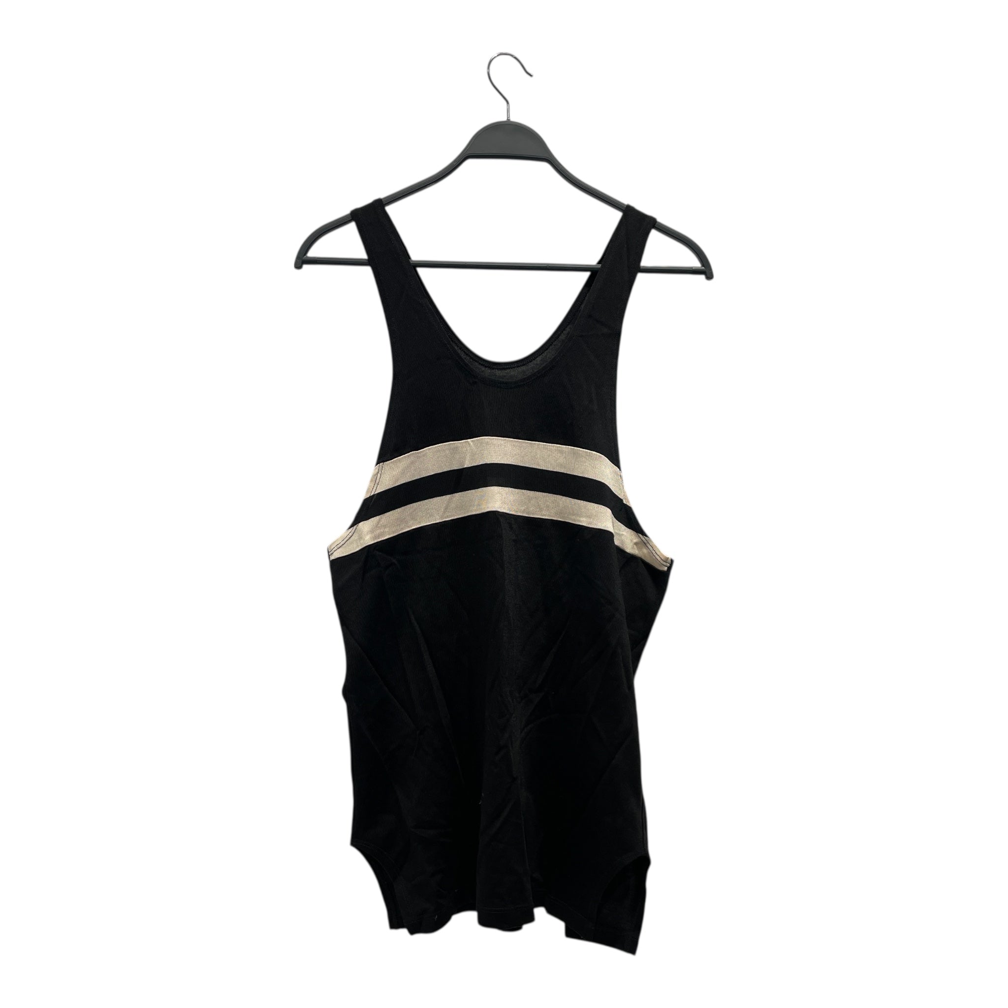 Maison Margiela/Tank Top/52/Polyester/BLK/Stripe/ view 1