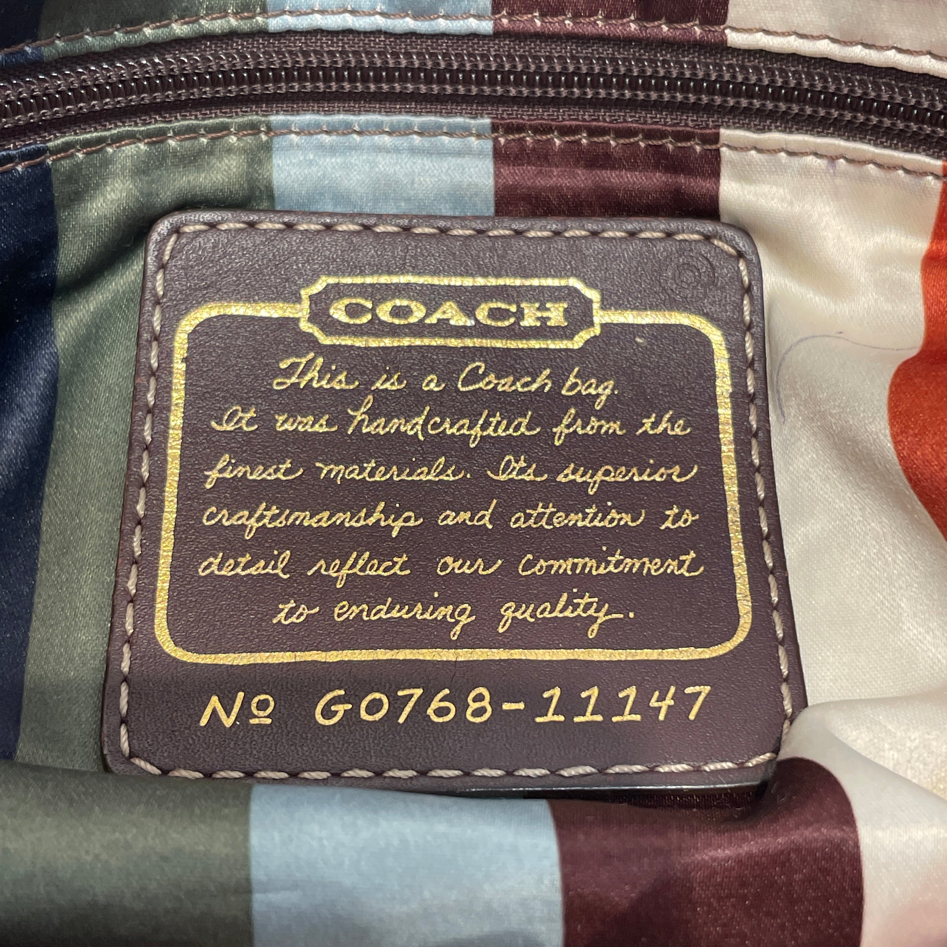 COACH/Cross Body Bag/Monogram/Leather/BRW/65th Aniversay Monogram view 5