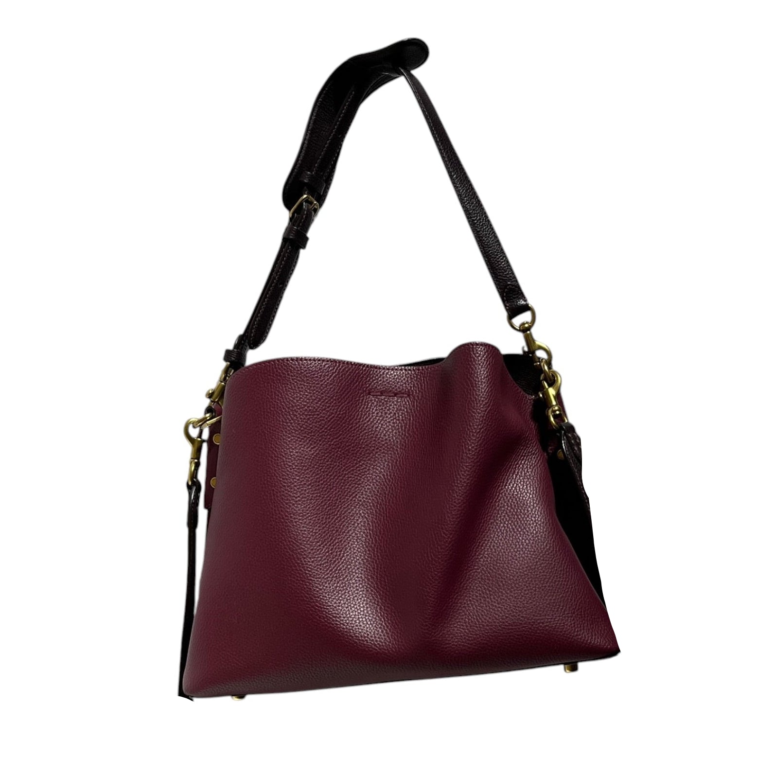 COACH/Cross Body Bag/Leather/RED/TABI W GOLD HARDWARE view 2