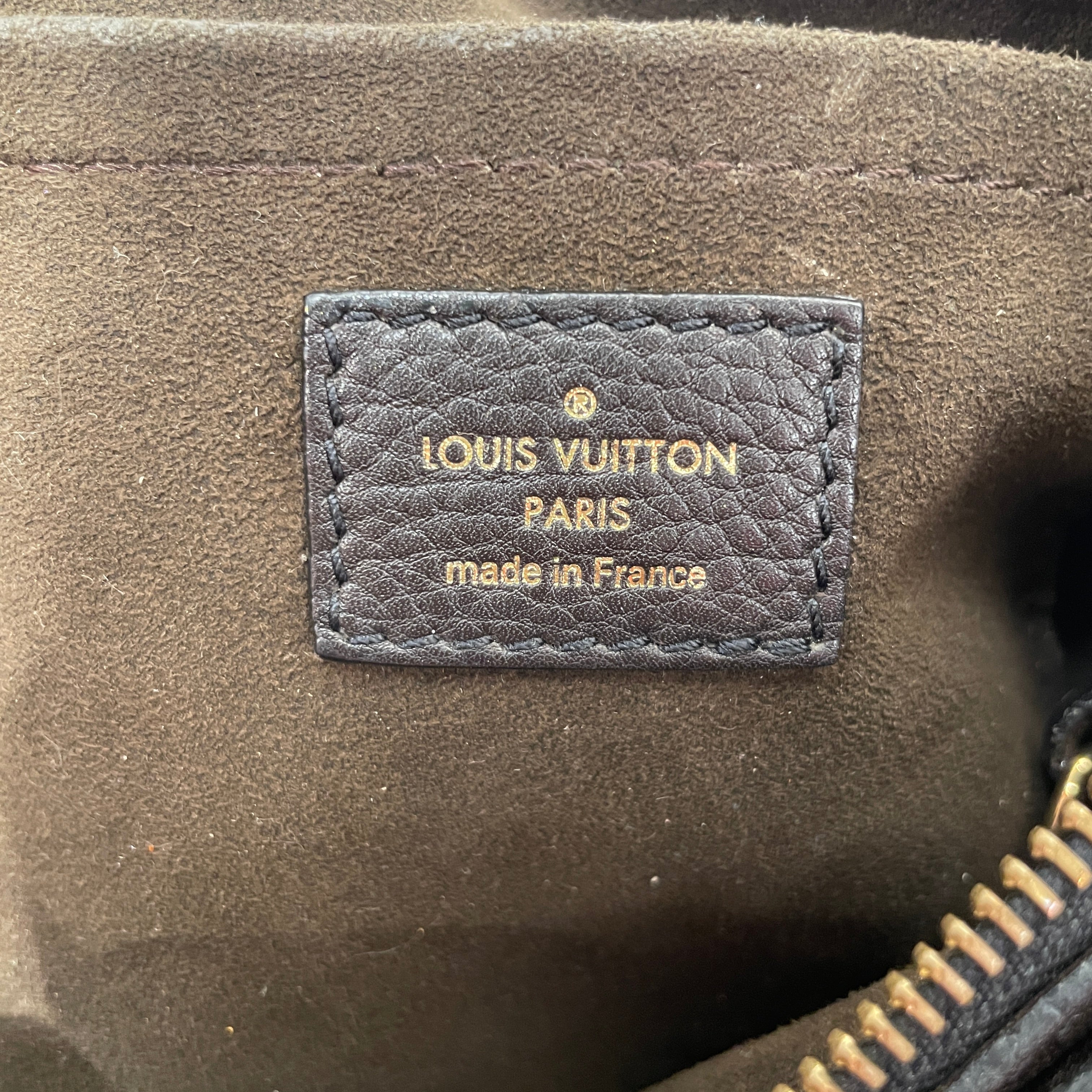 LOUIS VUITTON/Hand Bag/Leather/BRW/MAHINA view 5