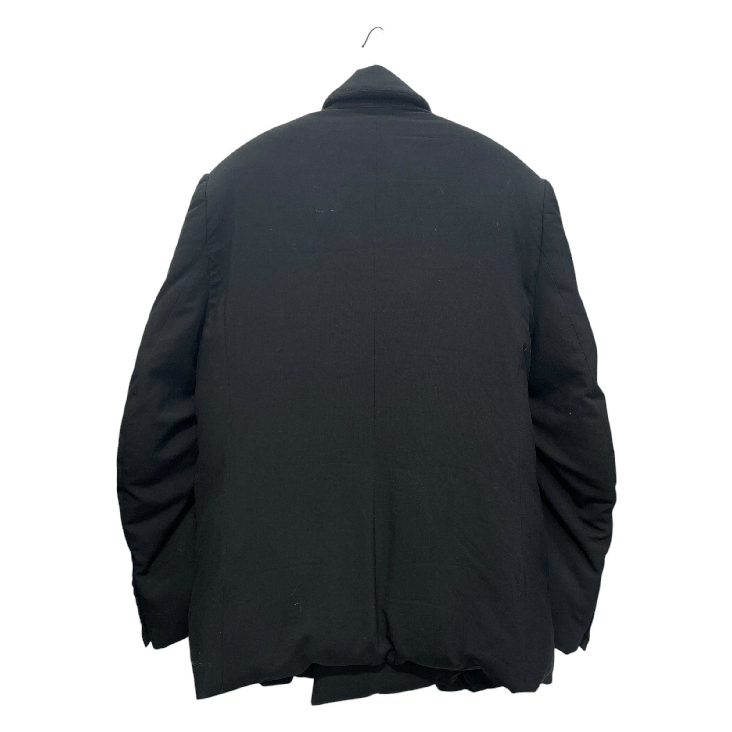 BALENCIAGA/Jacket/1/Wool/BLK/AW2024 PADDED SHOULDER BLAZER view 2