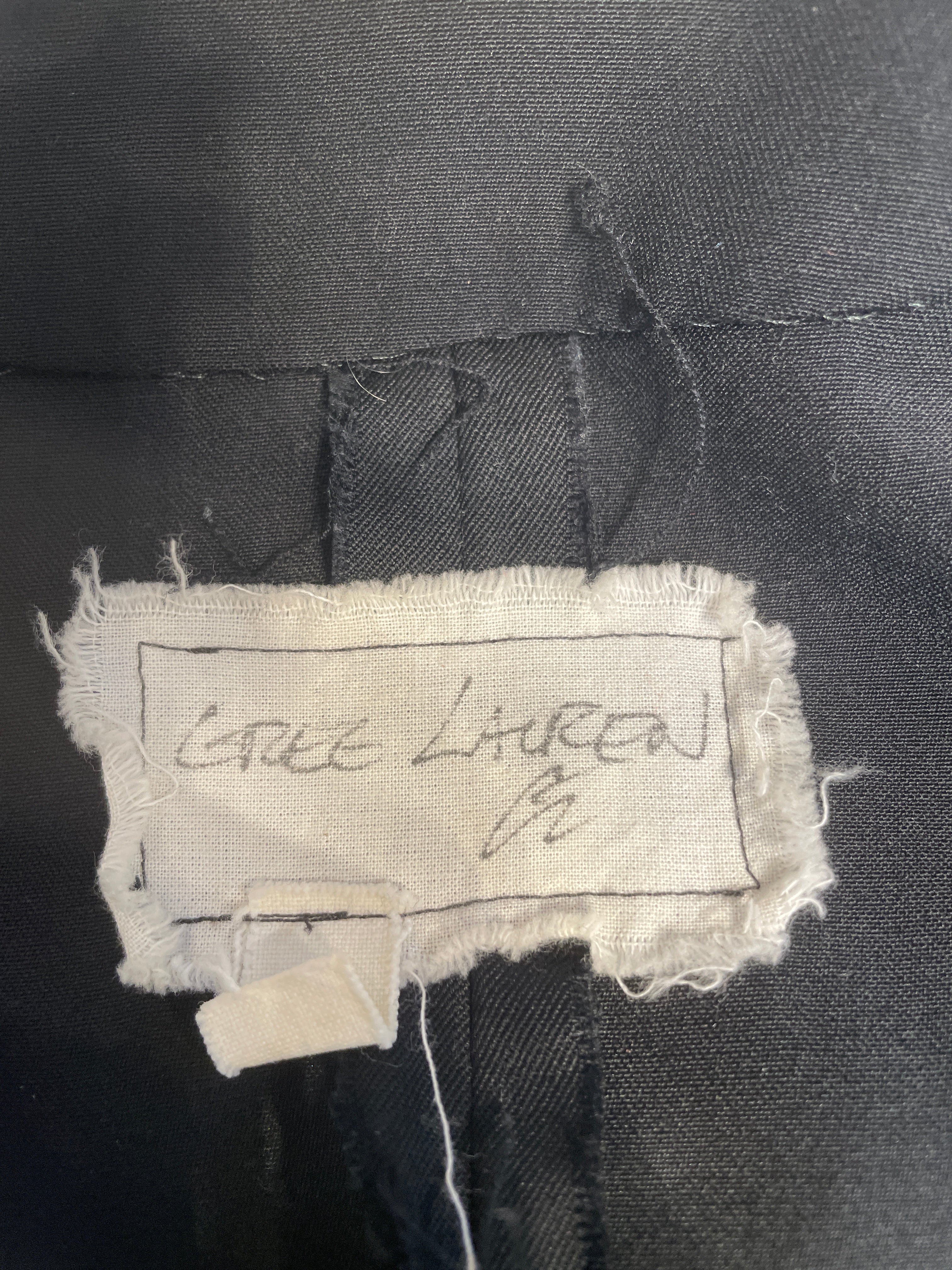 GREG LAUREN/Tailored Jkt/M/Cotton/BLK/ view 3