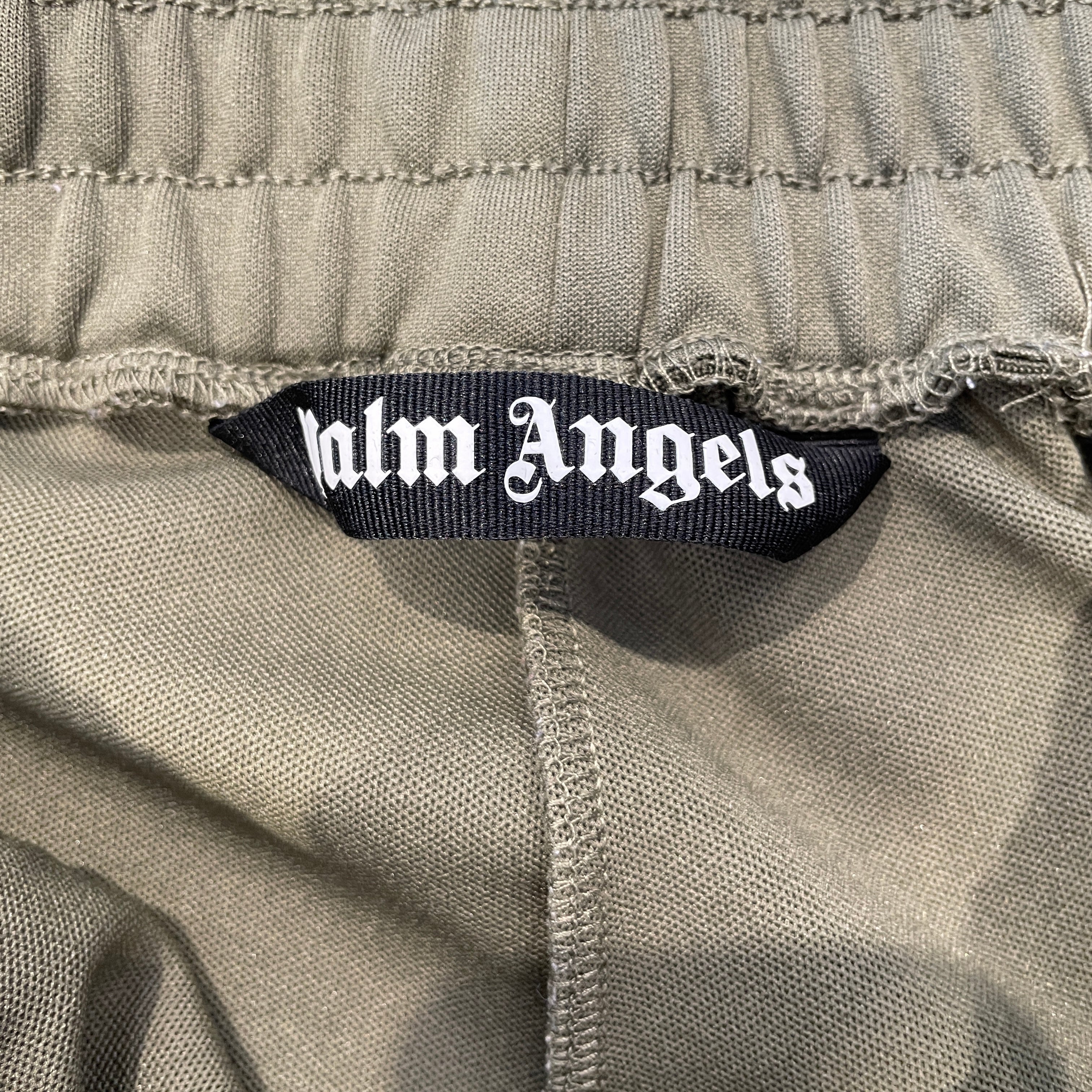 Palm Angels/Straight Pants/S/Cotton/GRN/PALM ANGELS TRACK PANTS view 2