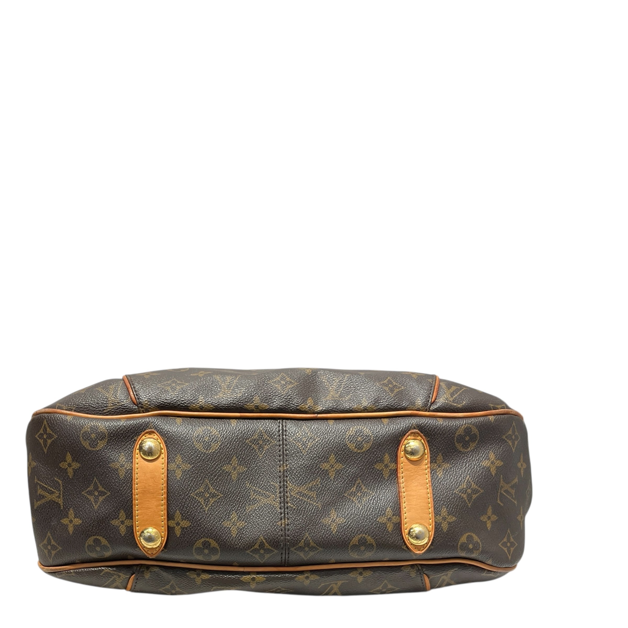 LOUIS VUITTON/Bag/Leather/BRW/Galleria PM view 3