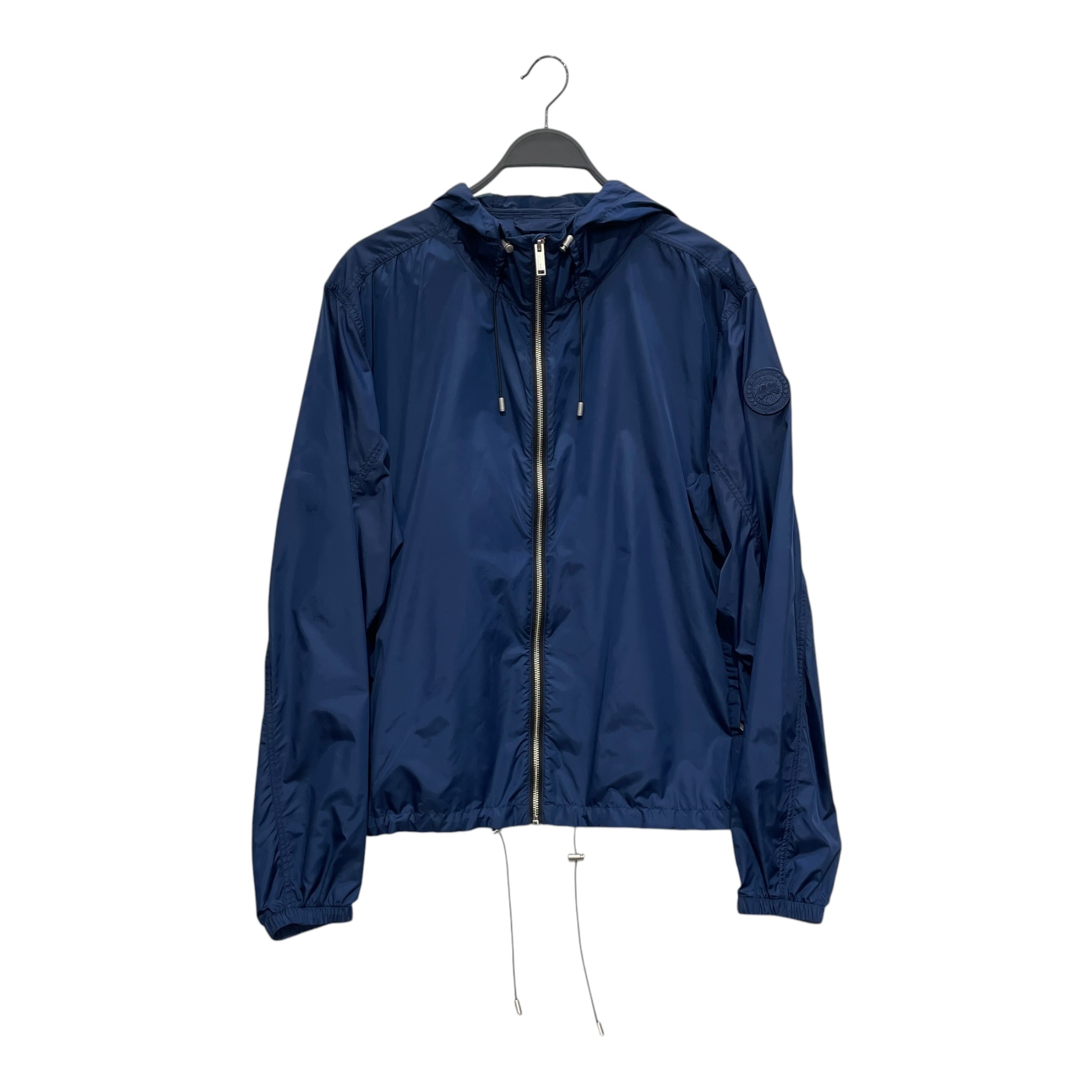 CANADA GOOSE/Windbreaker/L/Cotton/NVY/BLUE PATHC ON RIGHT ARM view 1