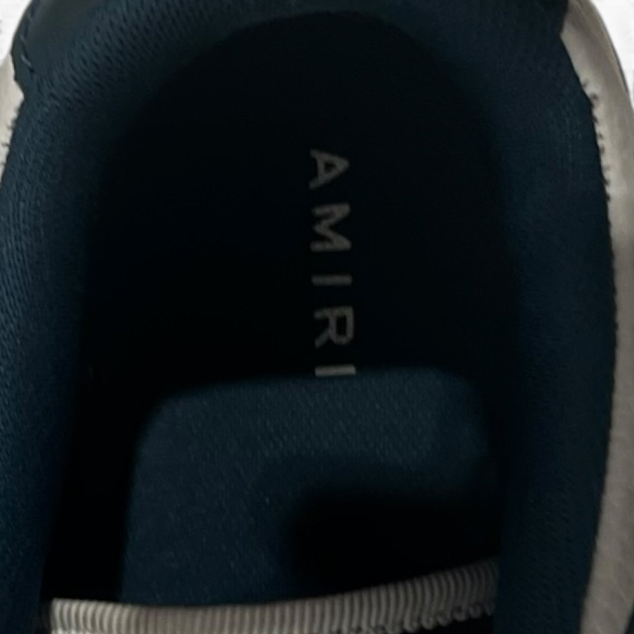 AMIRI/Low-Sneakers/US 8/IDG/U-Tip/white and blue with bones view 3