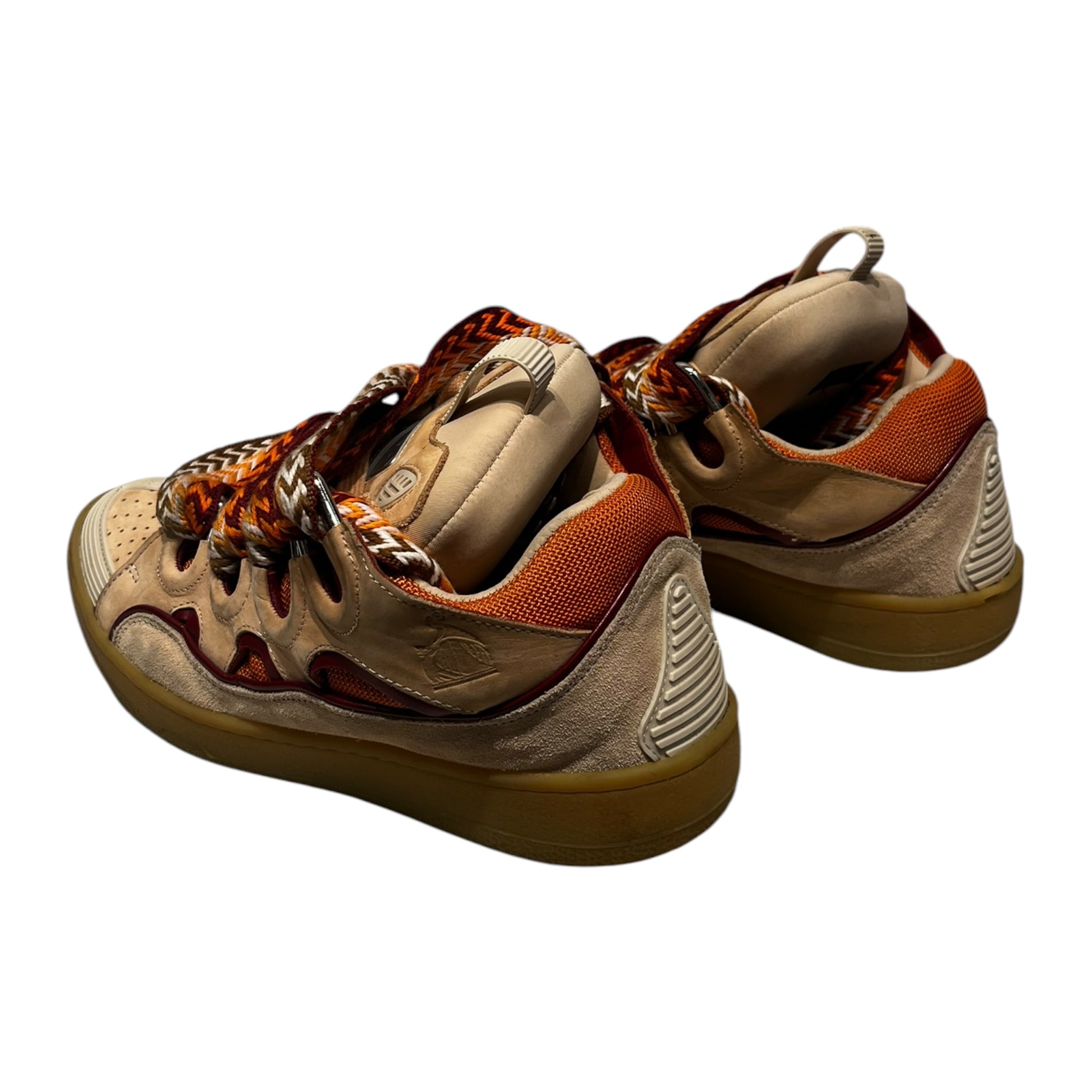 LANVIN/Low-Sneakers/EU 40/ORN/Orange Curb view 2