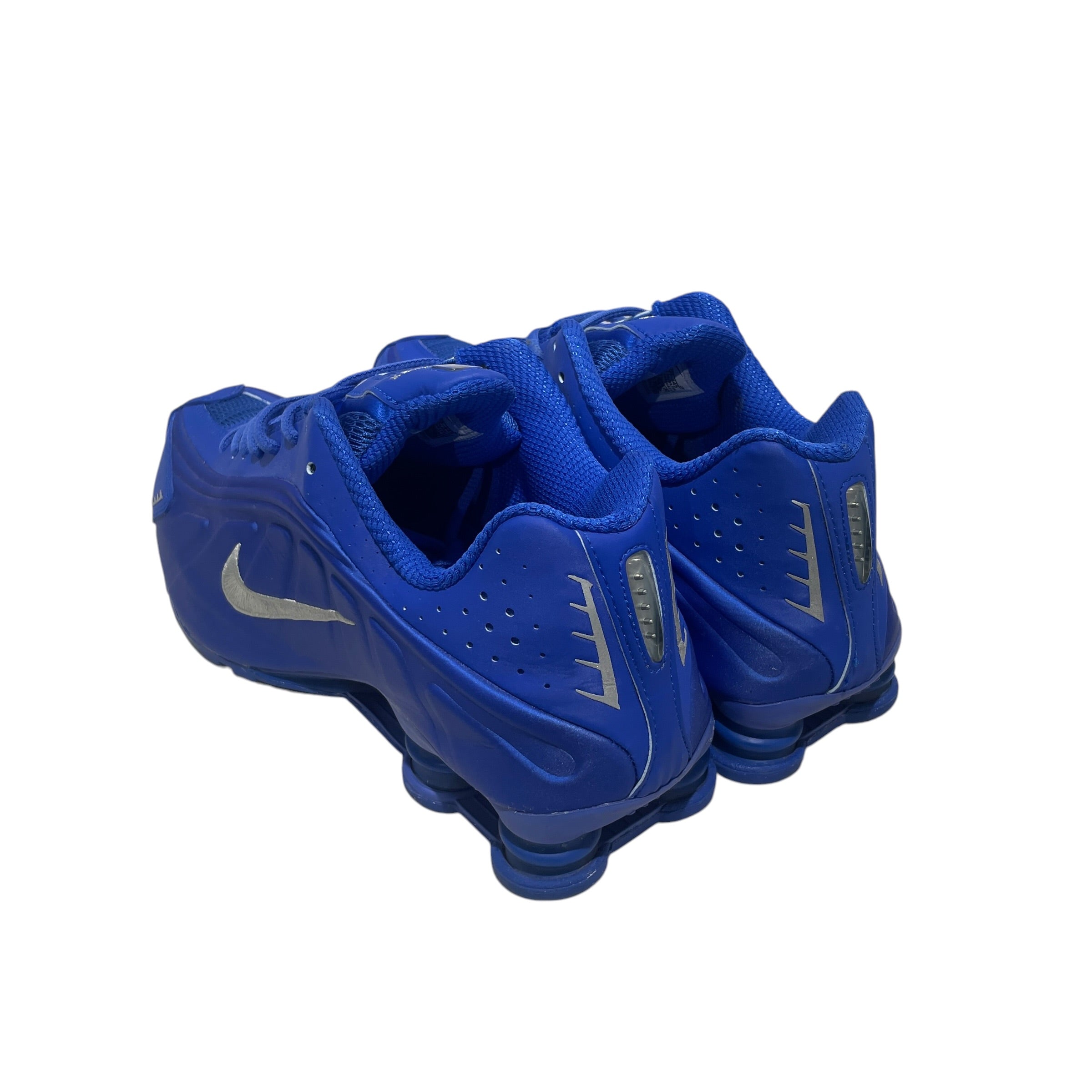 NIKE/SHOX R4/Low-Sneakers/US 12/BLU/HJ7303-445 view 2