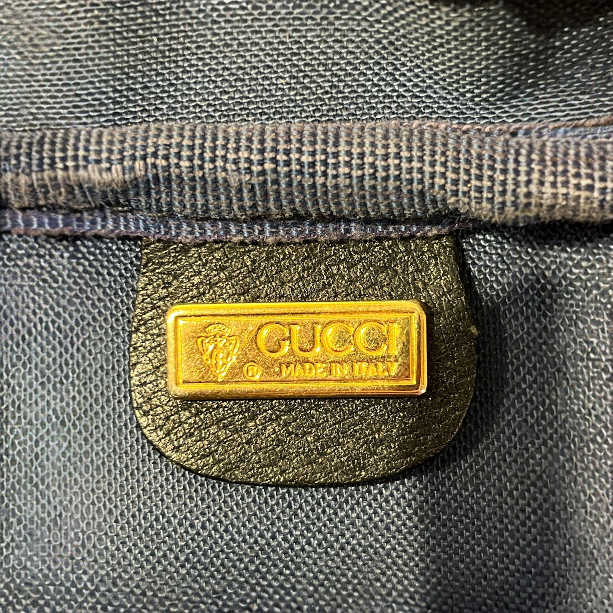 GUCCI/Cross Body Bag/Monogram/Leather/CRM/MESSENGER BAG TRAVEL view 6